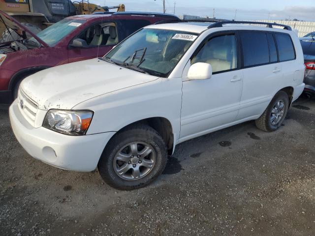 TOYOTA HIGHLANDER 2007 jtedp21a870143896