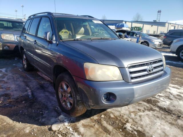 TOYOTA HIGHLANDER 2004 jtedp21a940011273