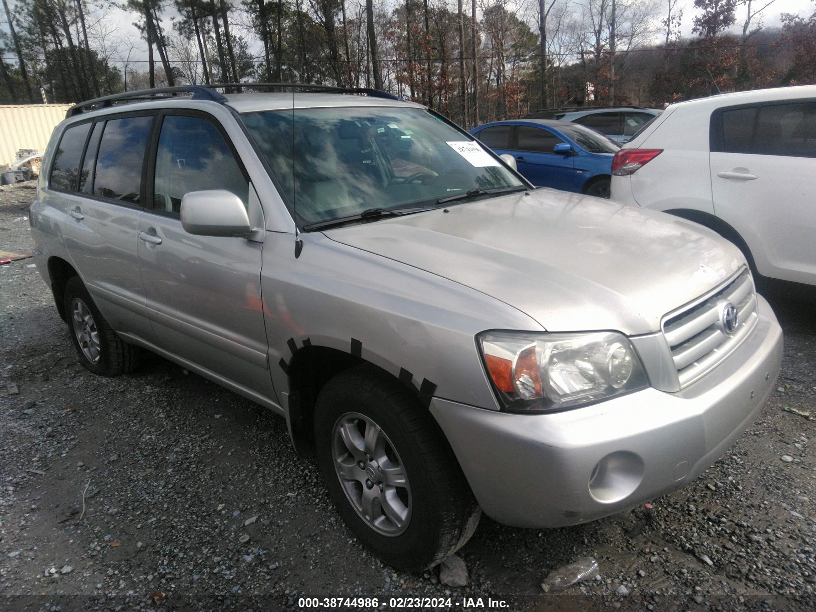 TOYOTA HIGHLANDER 2004 jtedp21a940013850