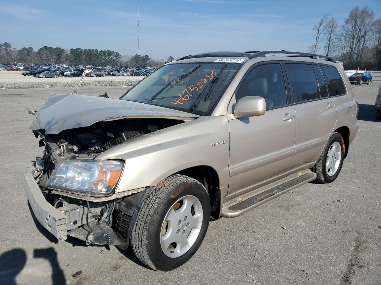 TOYOTA HIGHLANDER 2005 jtedp21a950058062