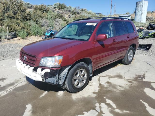 TOYOTA HIGHLANDER 2005 jtedp21a950072480