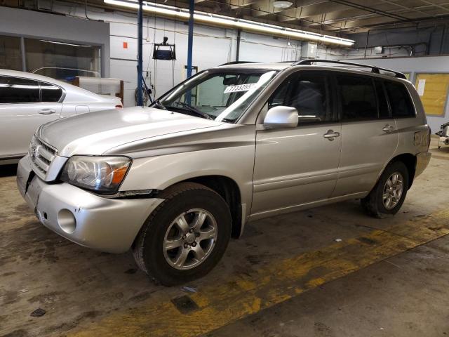 TOYOTA HIGHLANDER 2006 jtedp21a960112655