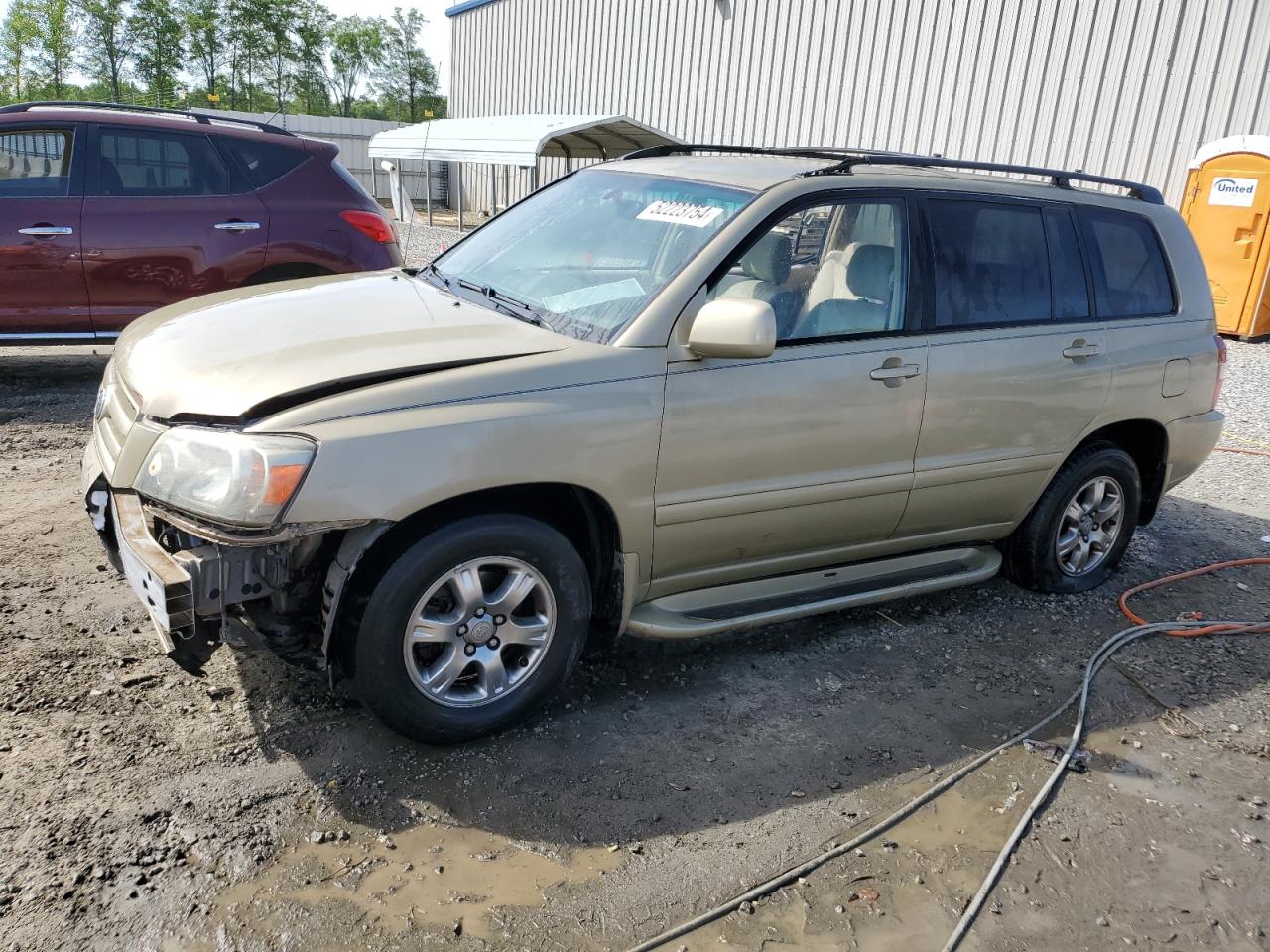 TOYOTA HIGHLANDER 2006 jtedp21a960125437