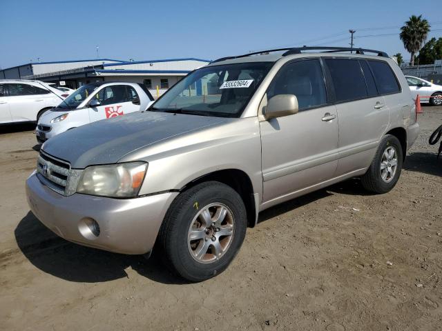 TOYOTA HIGHLANDER 2004 jtedp21ax40026767