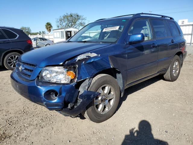 TOYOTA HIGHLANDER 2004 jtedp21ax40040801