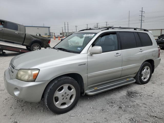 TOYOTA HIGHLANDER 2005 jtedp21ax50052321