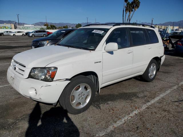 TOYOTA HIGHLANDER 2005 jtedp21ax50057874