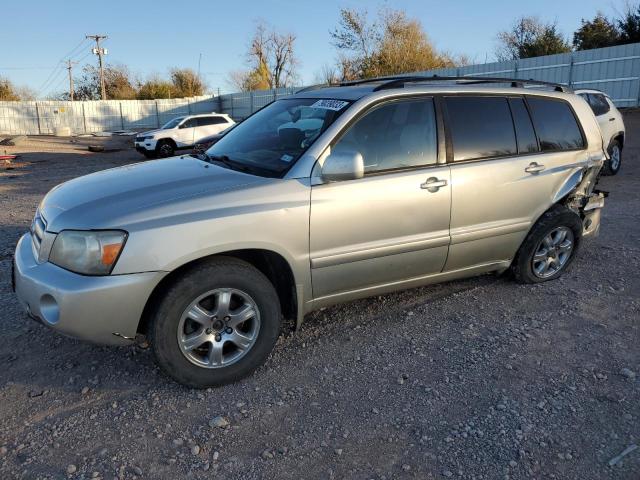 TOYOTA HIGHLANDER 2005 jtedp21ax50063285