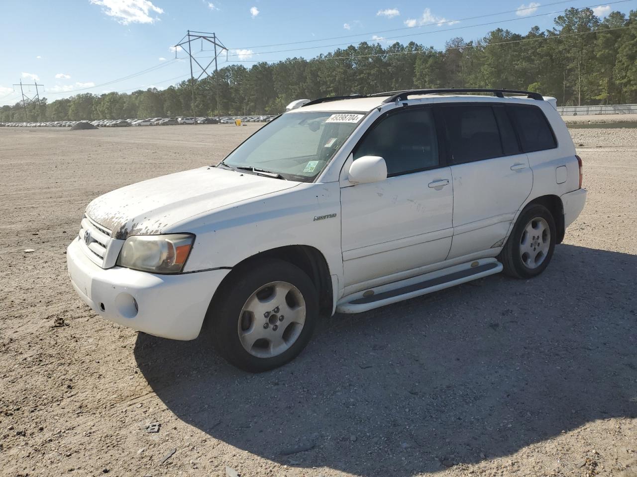 TOYOTA HIGHLANDER 2006 jtedp21ax60097325