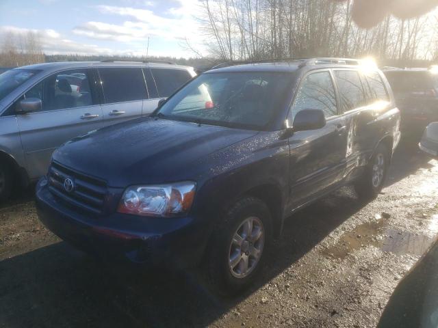 TOYOTA HIGHLANDER 2006 jtedp21ax60102409