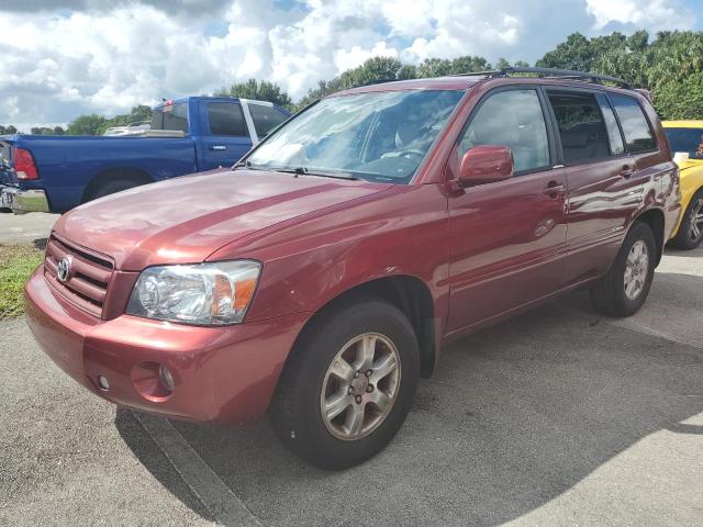 TOYOTA HIGHLANDER 2006 jtedp21ax60110977