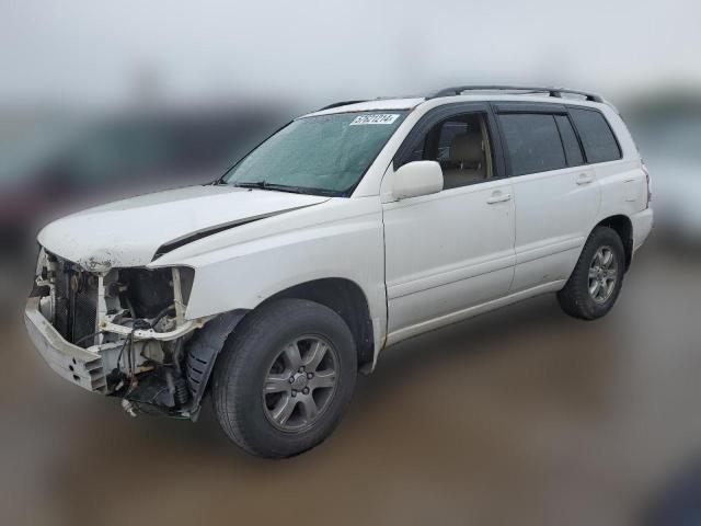 TOYOTA HIGHLANDER 2007 jtedp21ax70128705