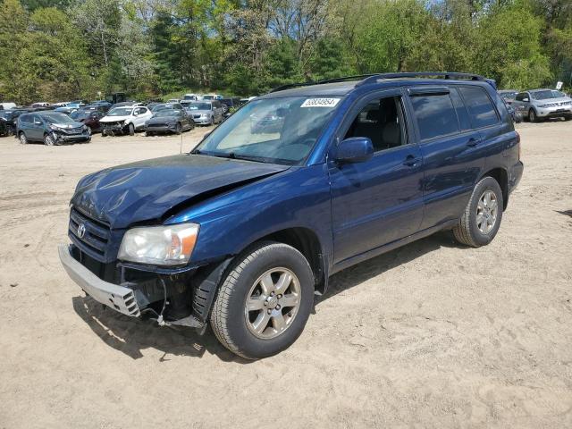 TOYOTA HIGHLANDER 2007 jtedp21ax70139865