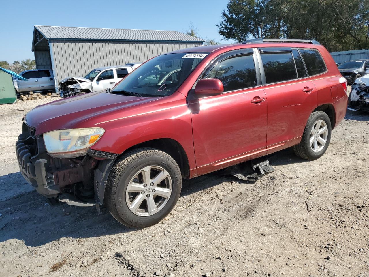 TOYOTA HIGHLANDER 2008 jteds41a082021422