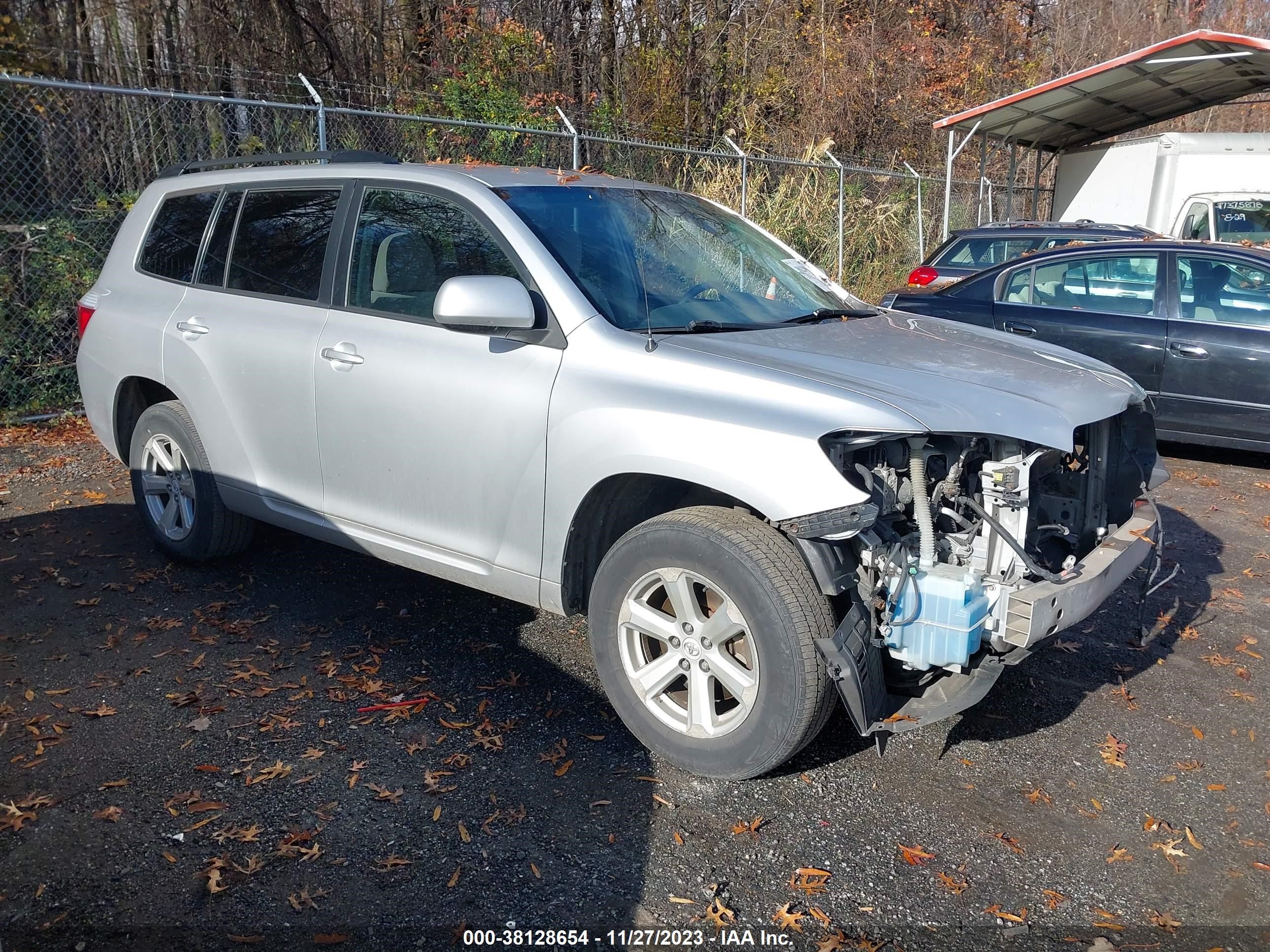 TOYOTA HIGHLANDER 2009 jteds41a092069648