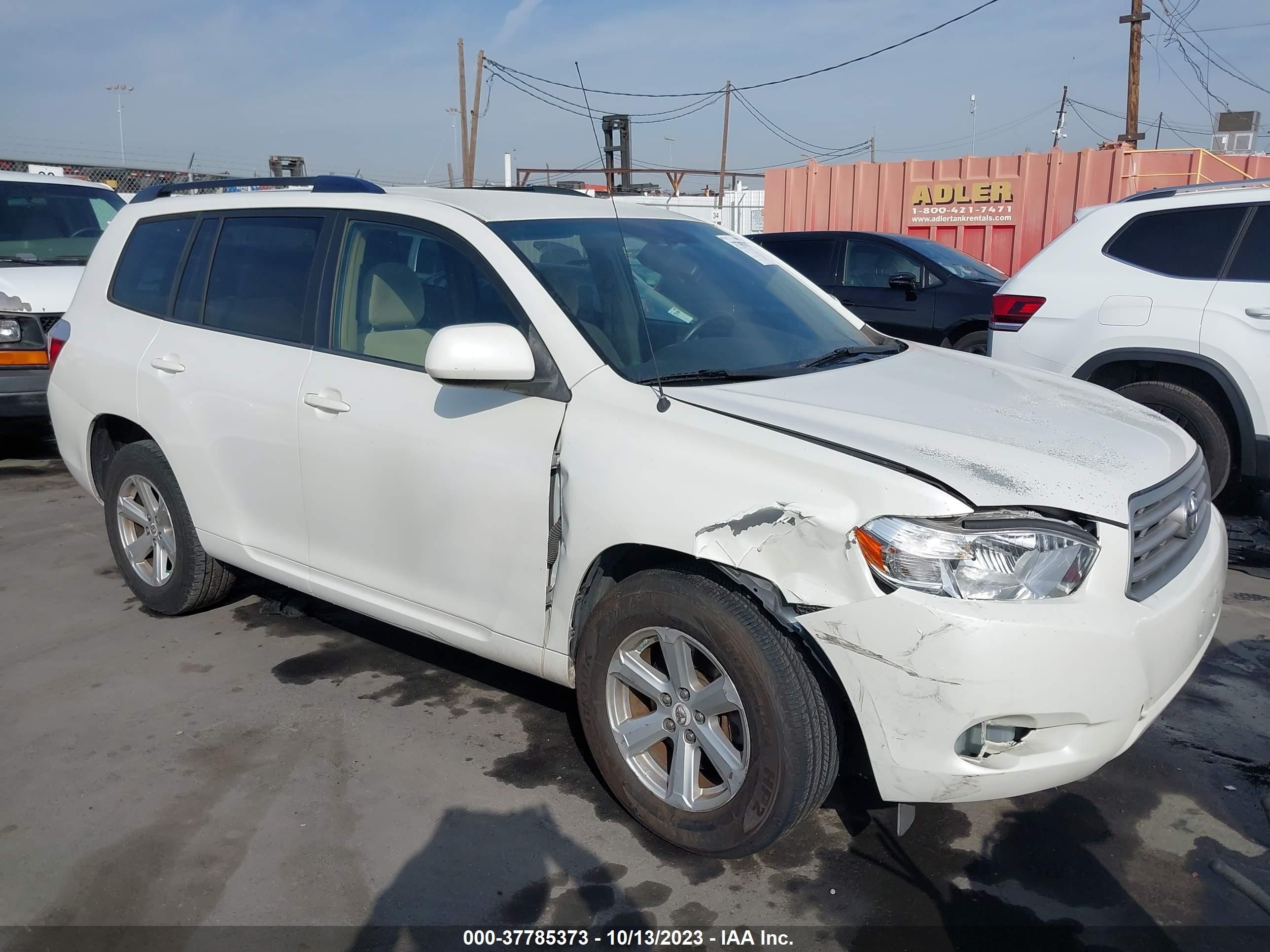 TOYOTA HIGHLANDER 2008 jteds41a182008582