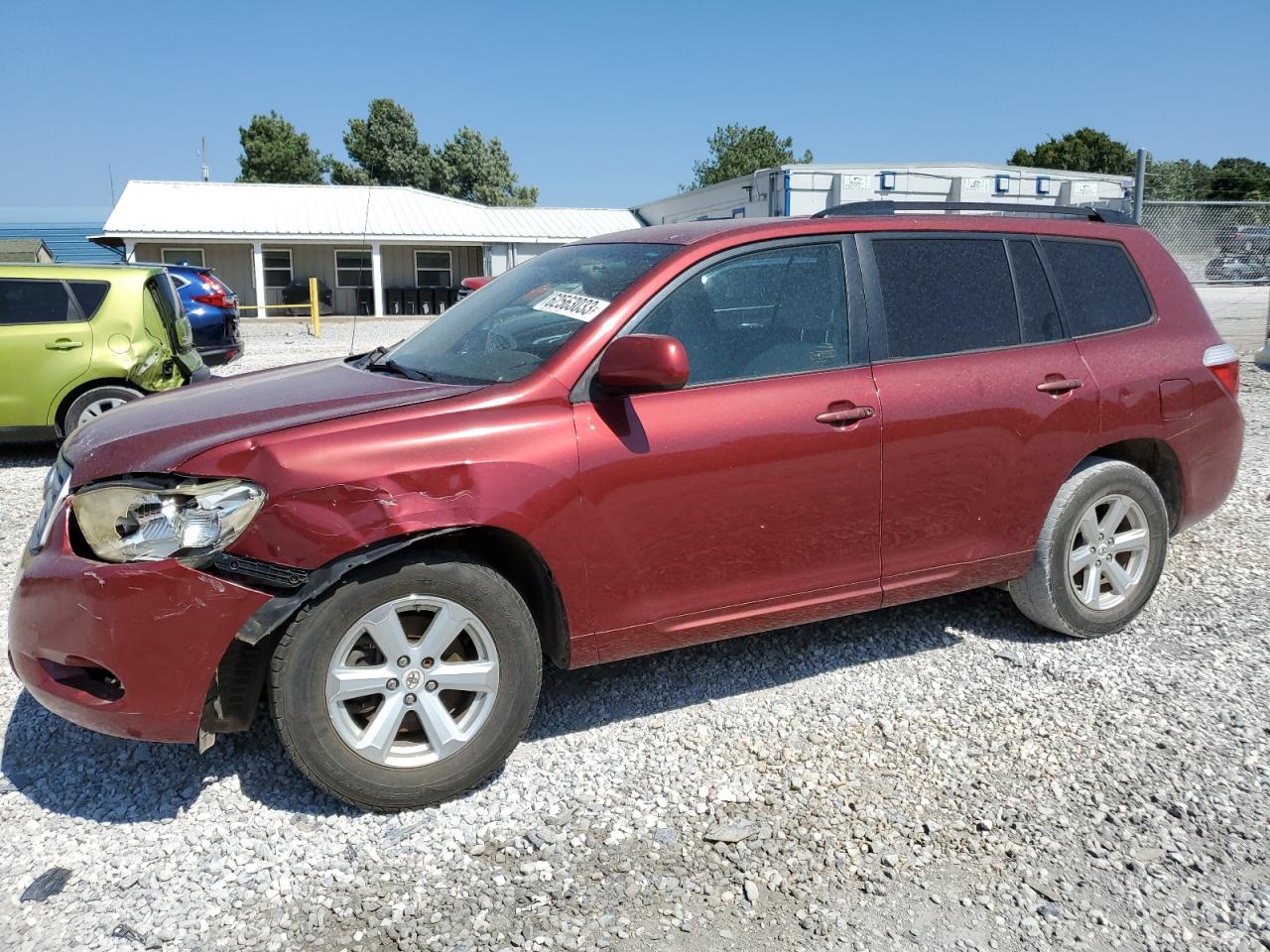 TOYOTA HIGHLANDER 2008 jteds41a182008890