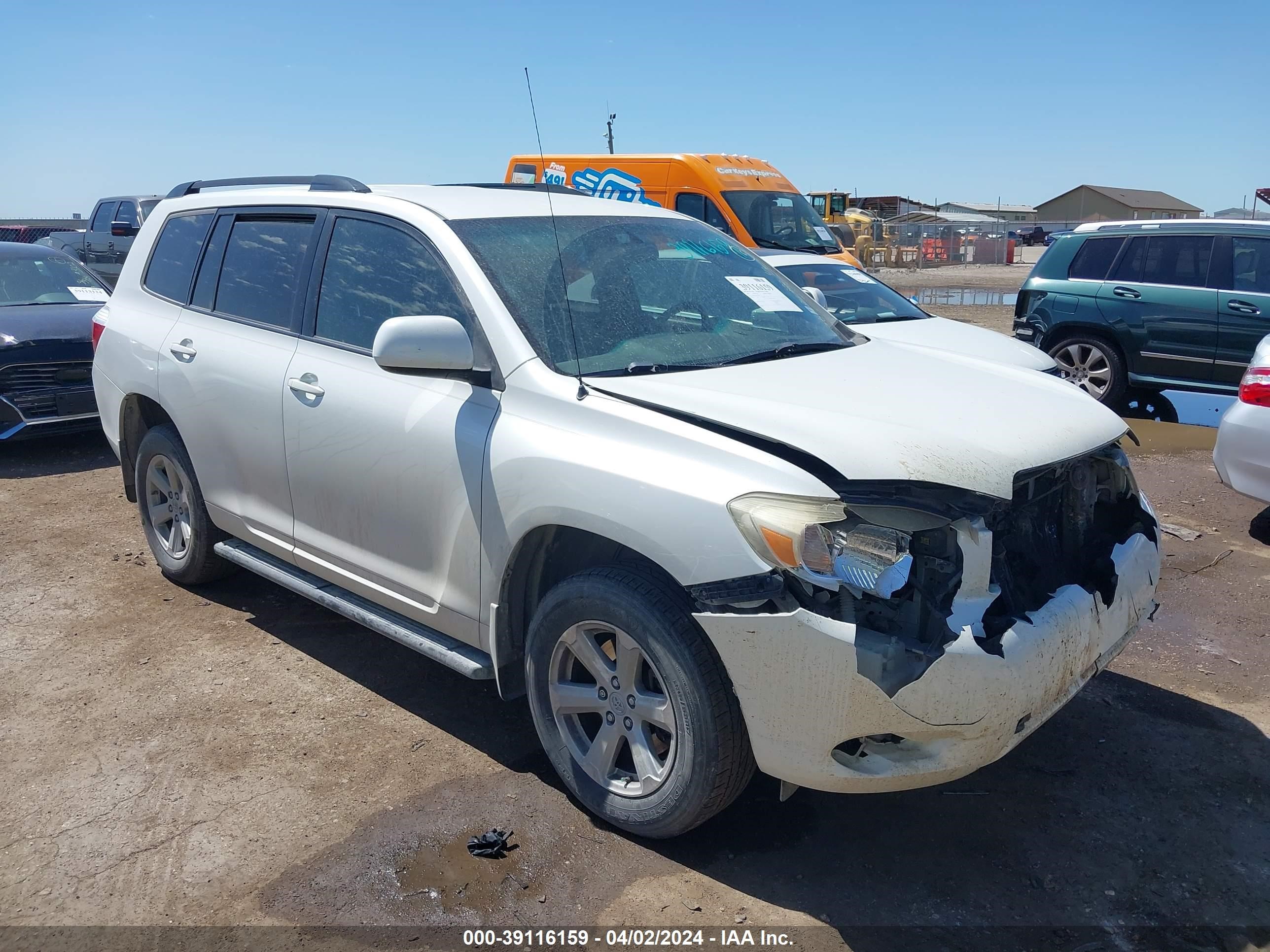 TOYOTA HIGHLANDER 2008 jteds41a182034941