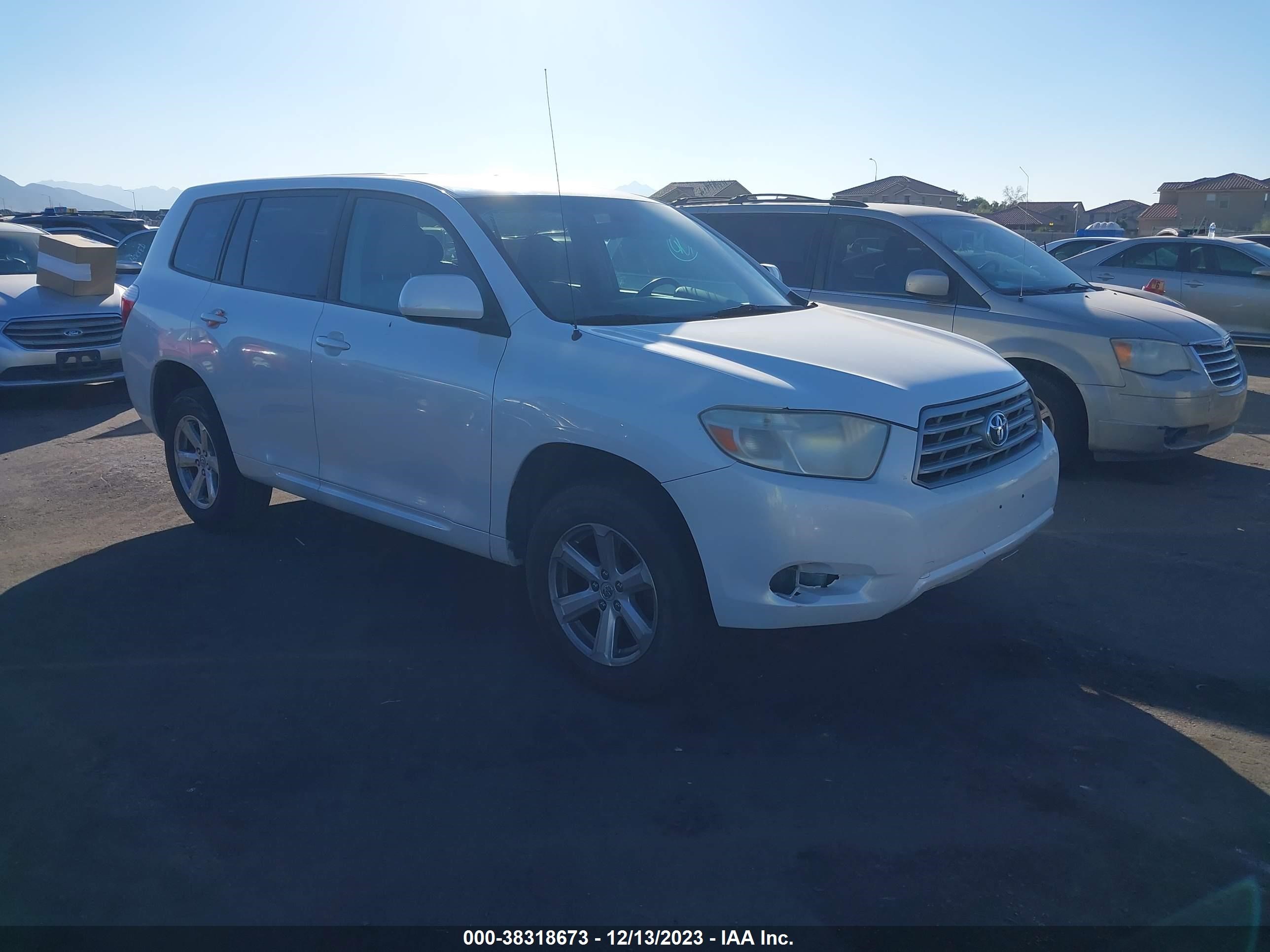 TOYOTA HIGHLANDER 2008 jteds41a282035239