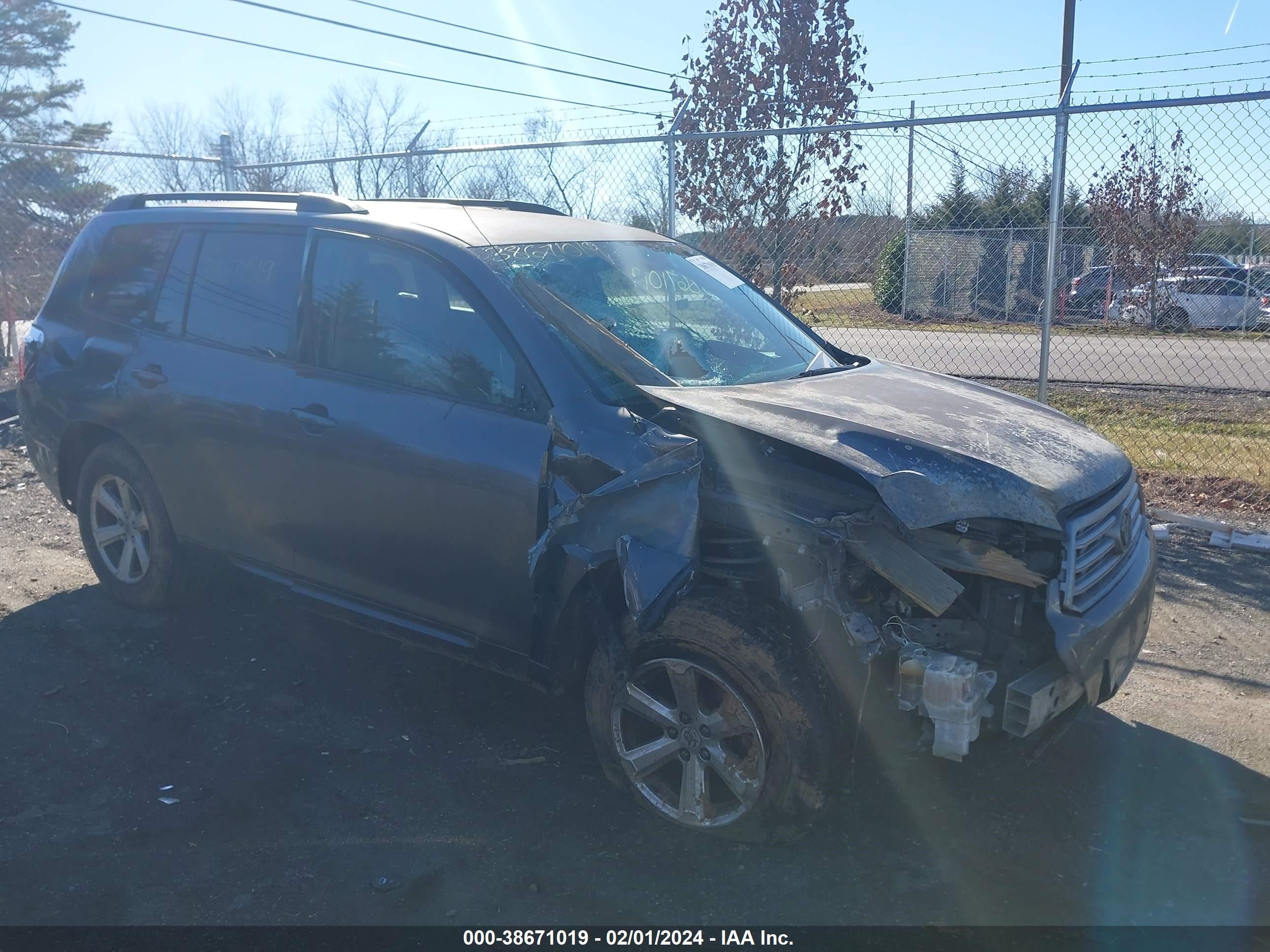 TOYOTA HIGHLANDER 2008 jteds41a382011192