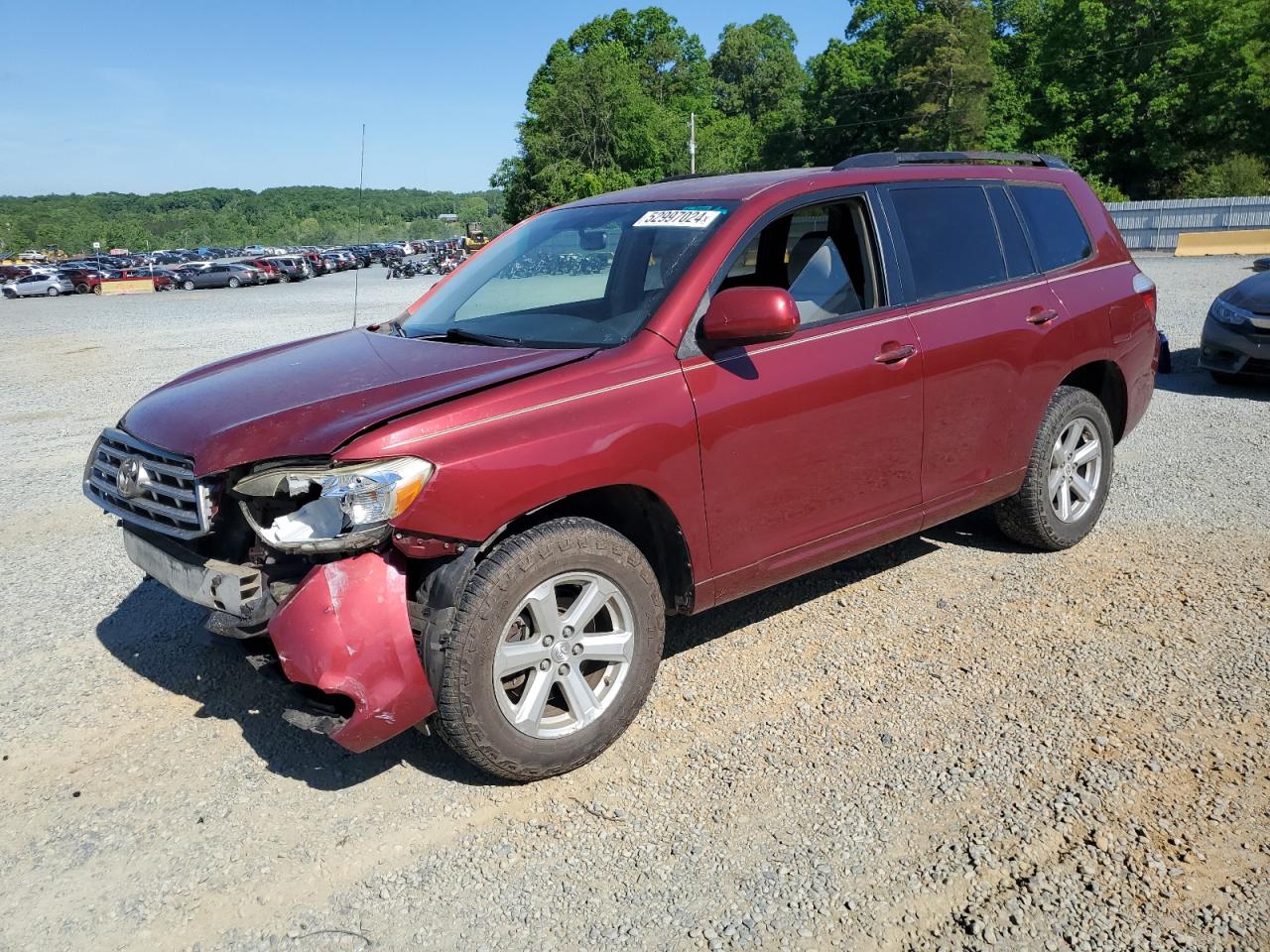 TOYOTA HIGHLANDER 2008 jteds41a382024895