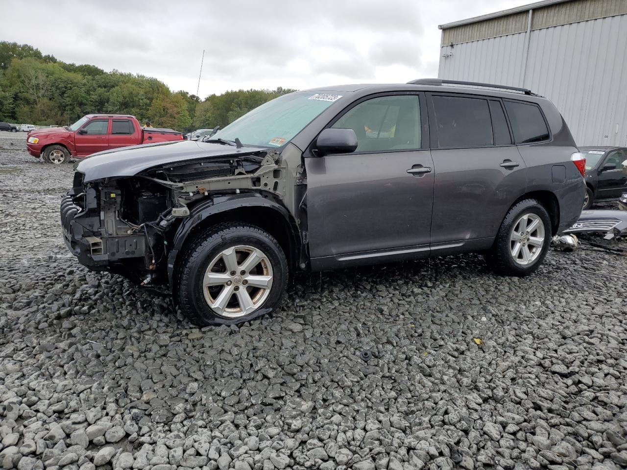 TOYOTA HIGHLANDER 2008 jteds41a382052437