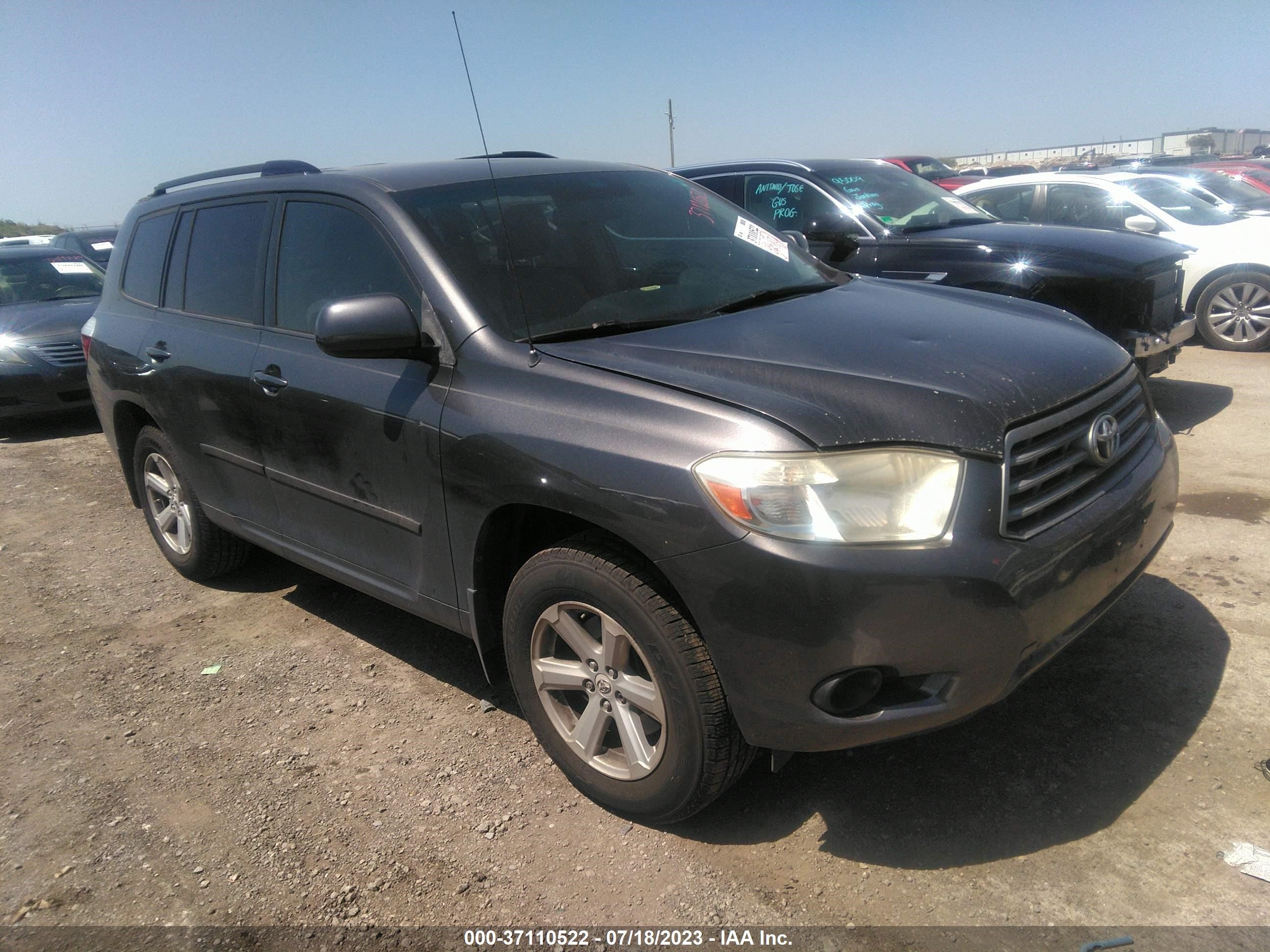 TOYOTA HIGHLANDER 2008 jteds41a382057122