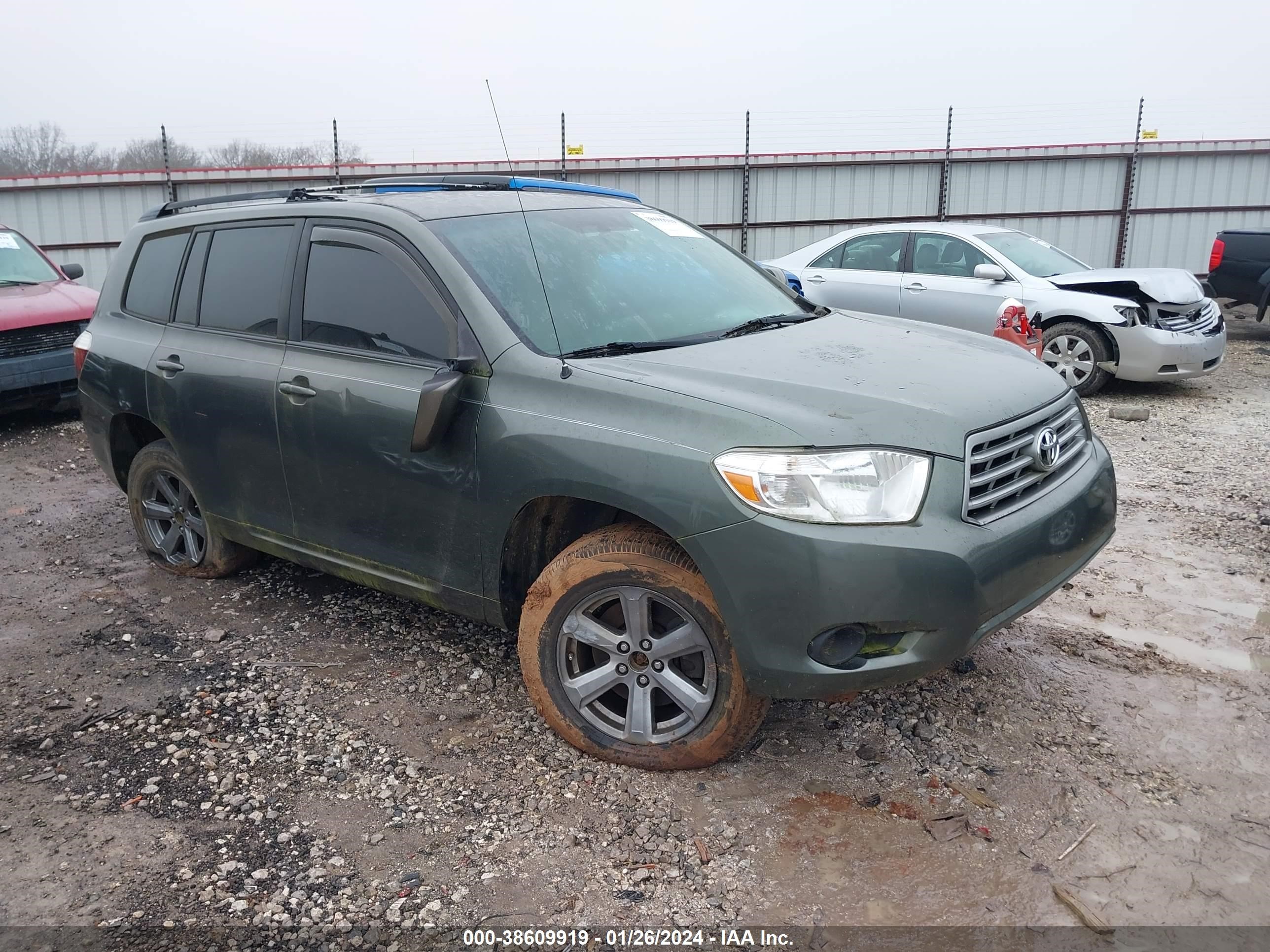 TOYOTA HIGHLANDER 2008 jteds41a482013159