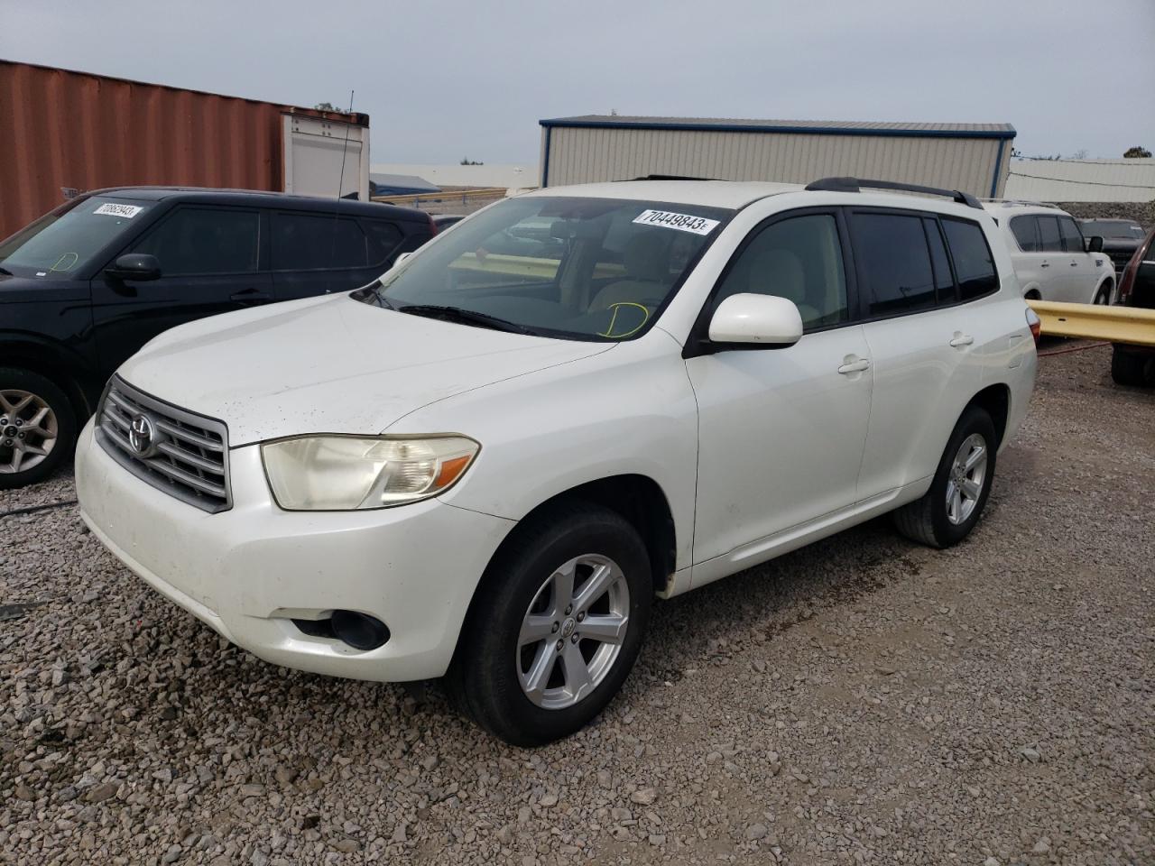 TOYOTA HIGHLANDER 2008 jteds41a582019438