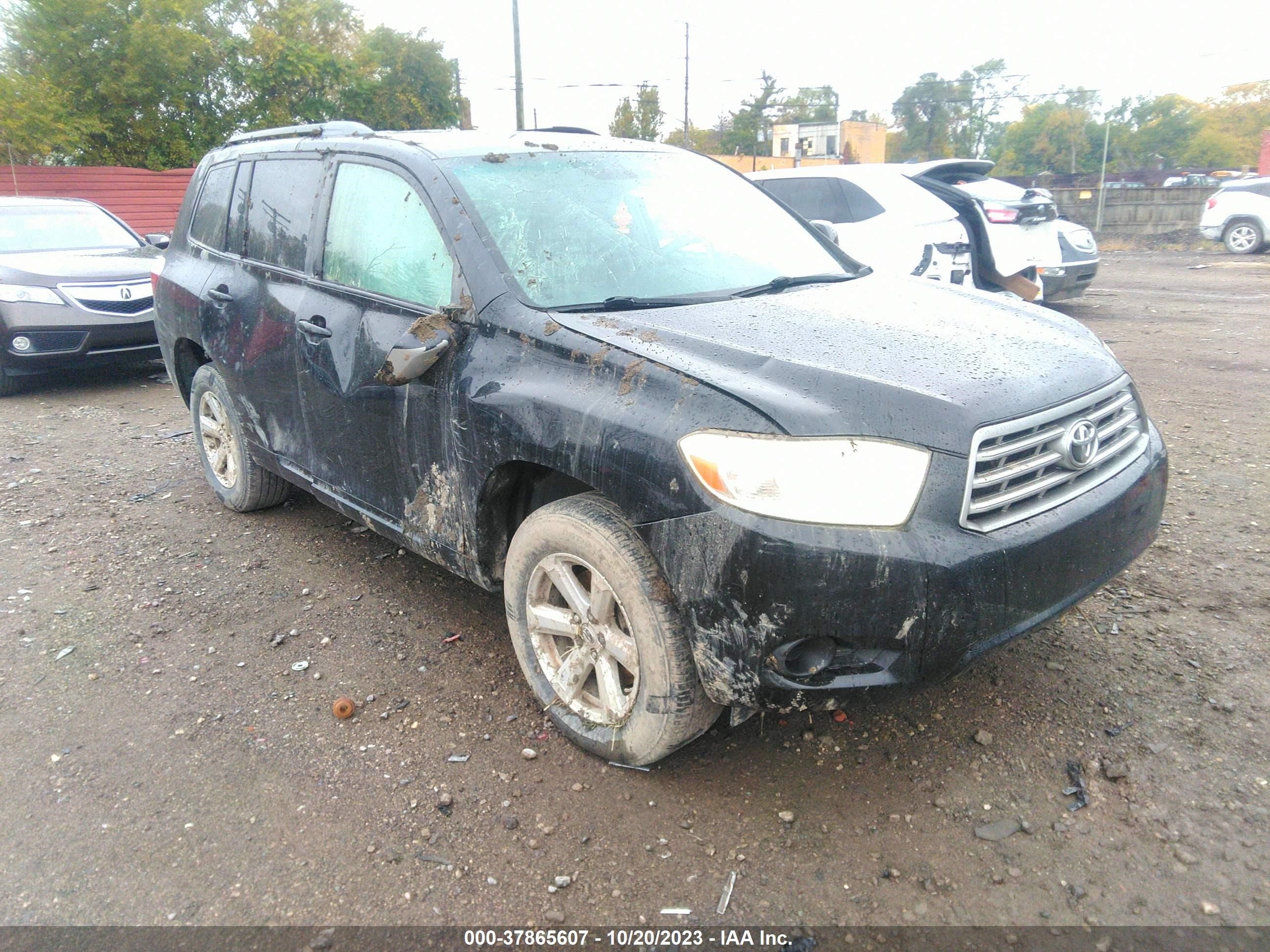 TOYOTA HIGHLANDER 2009 jteds41a592073968