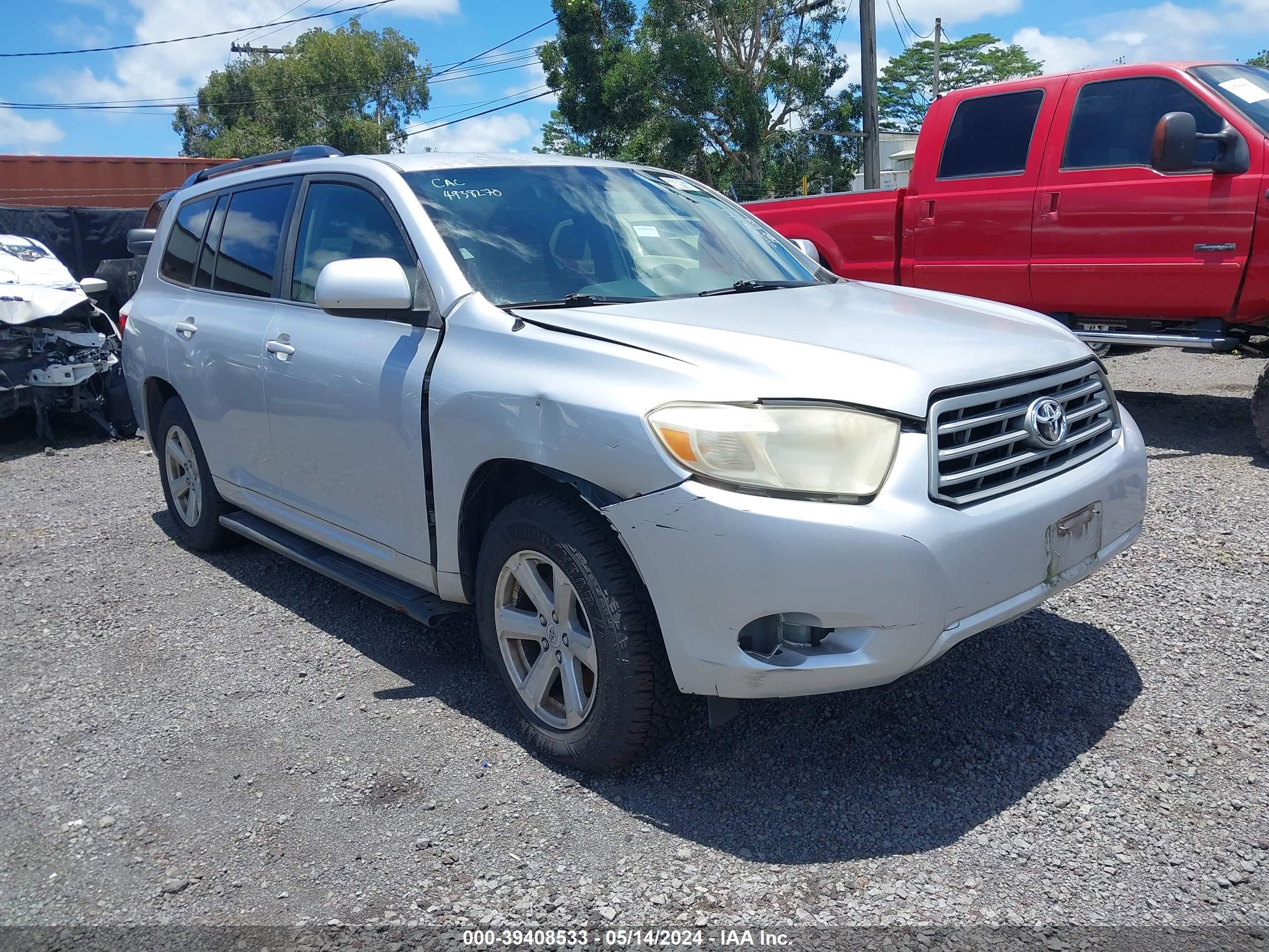 TOYOTA HIGHLANDER 2009 jteds41a592076126