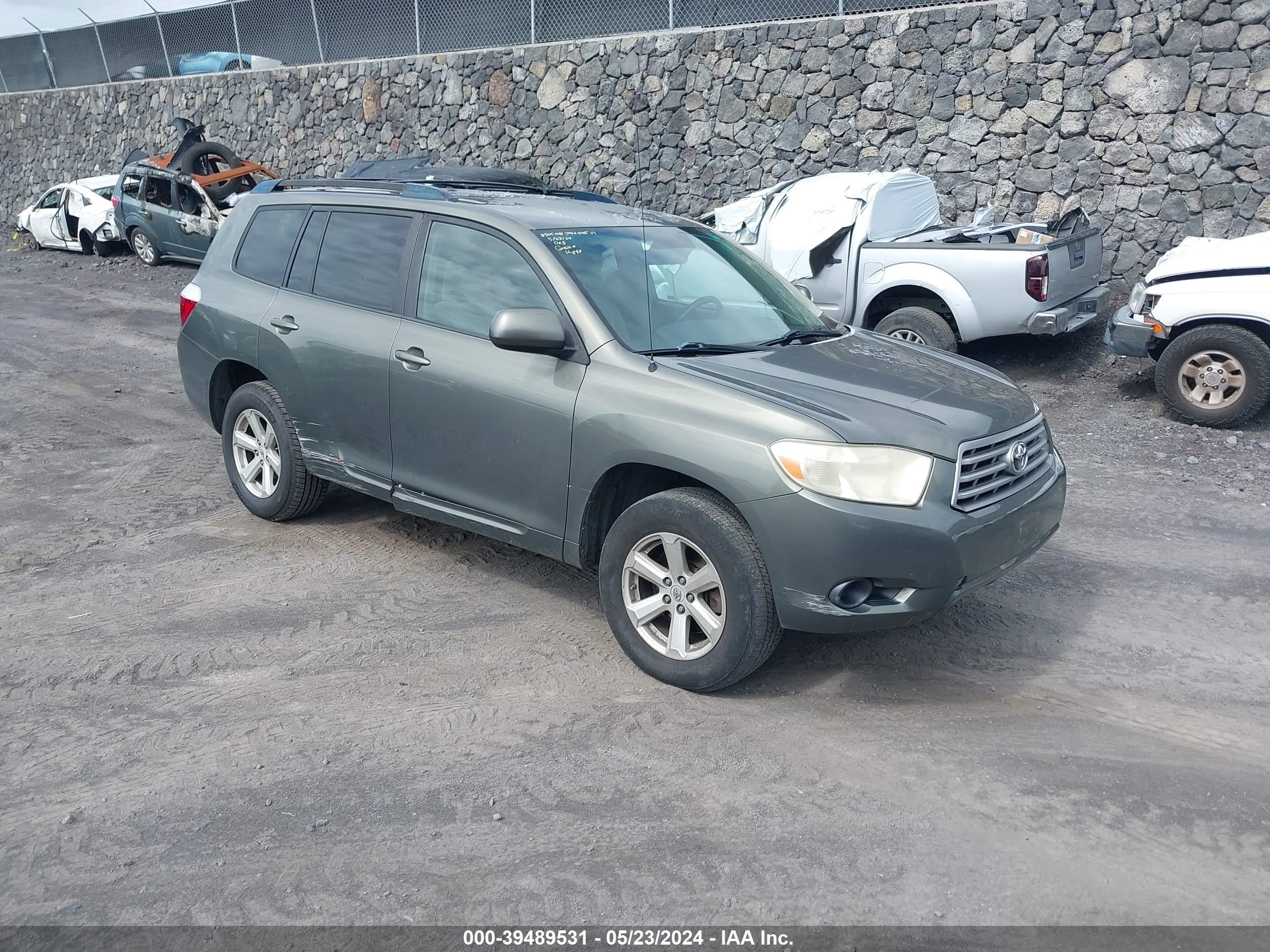 TOYOTA HIGHLANDER 2009 jteds41a792079027