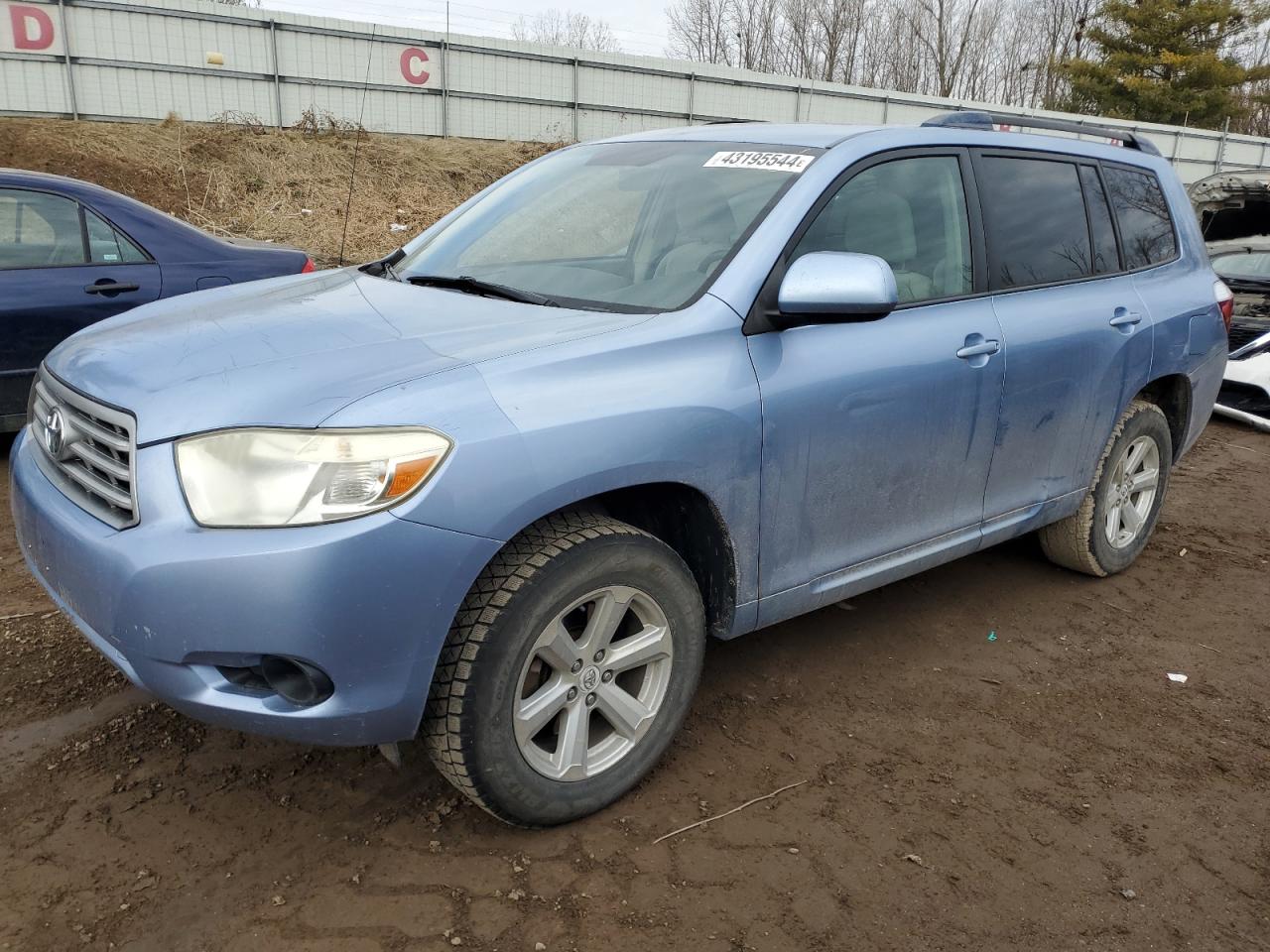 TOYOTA HIGHLANDER 2008 jteds41a882022818