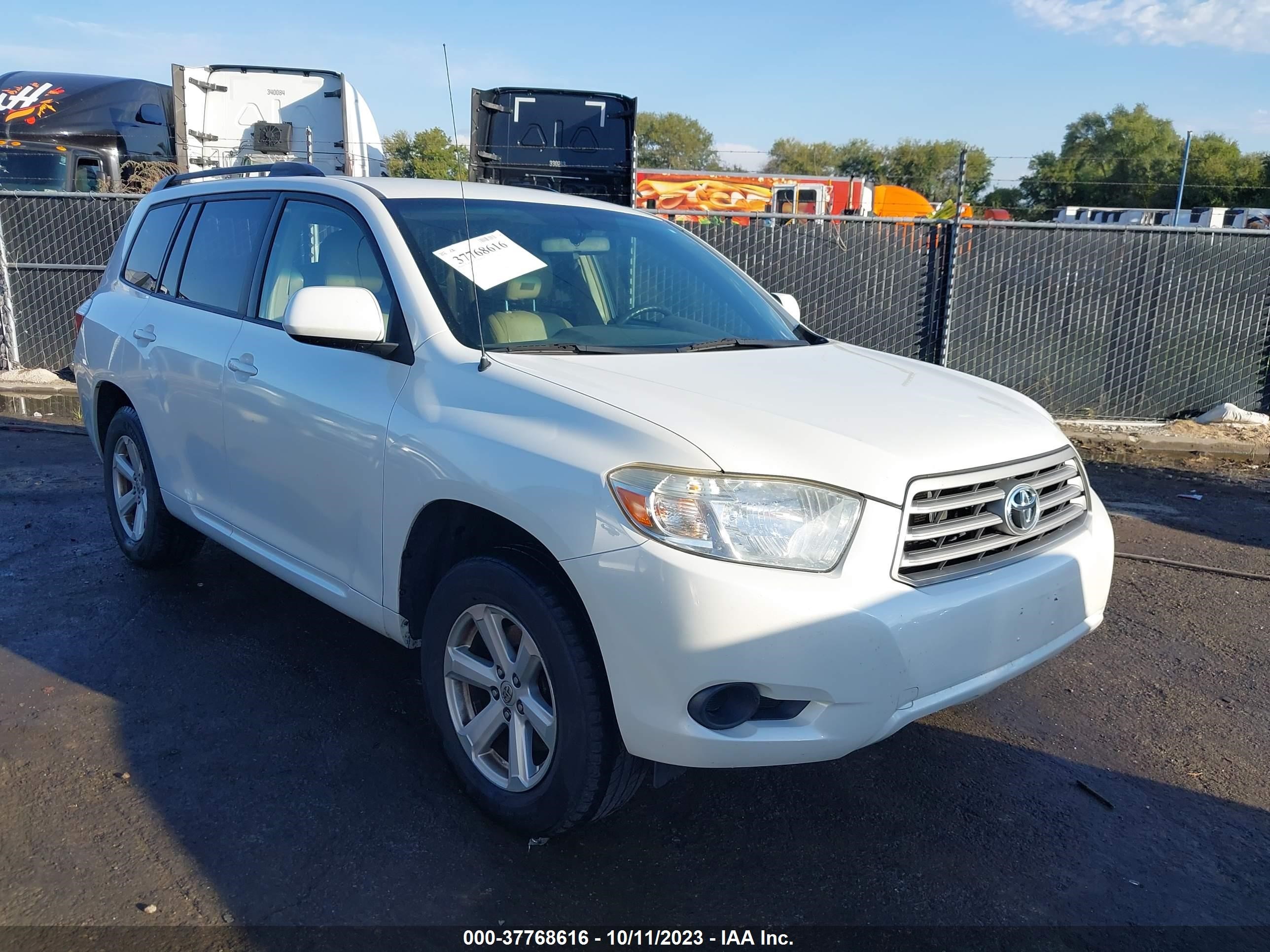 TOYOTA HIGHLANDER 2009 jteds41a892087475