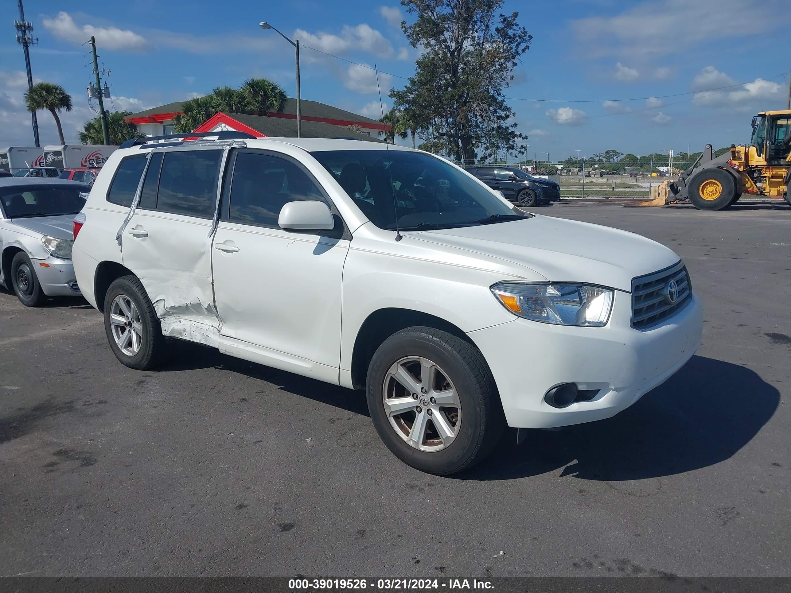 TOYOTA HIGHLANDER 2008 jteds41a982011830