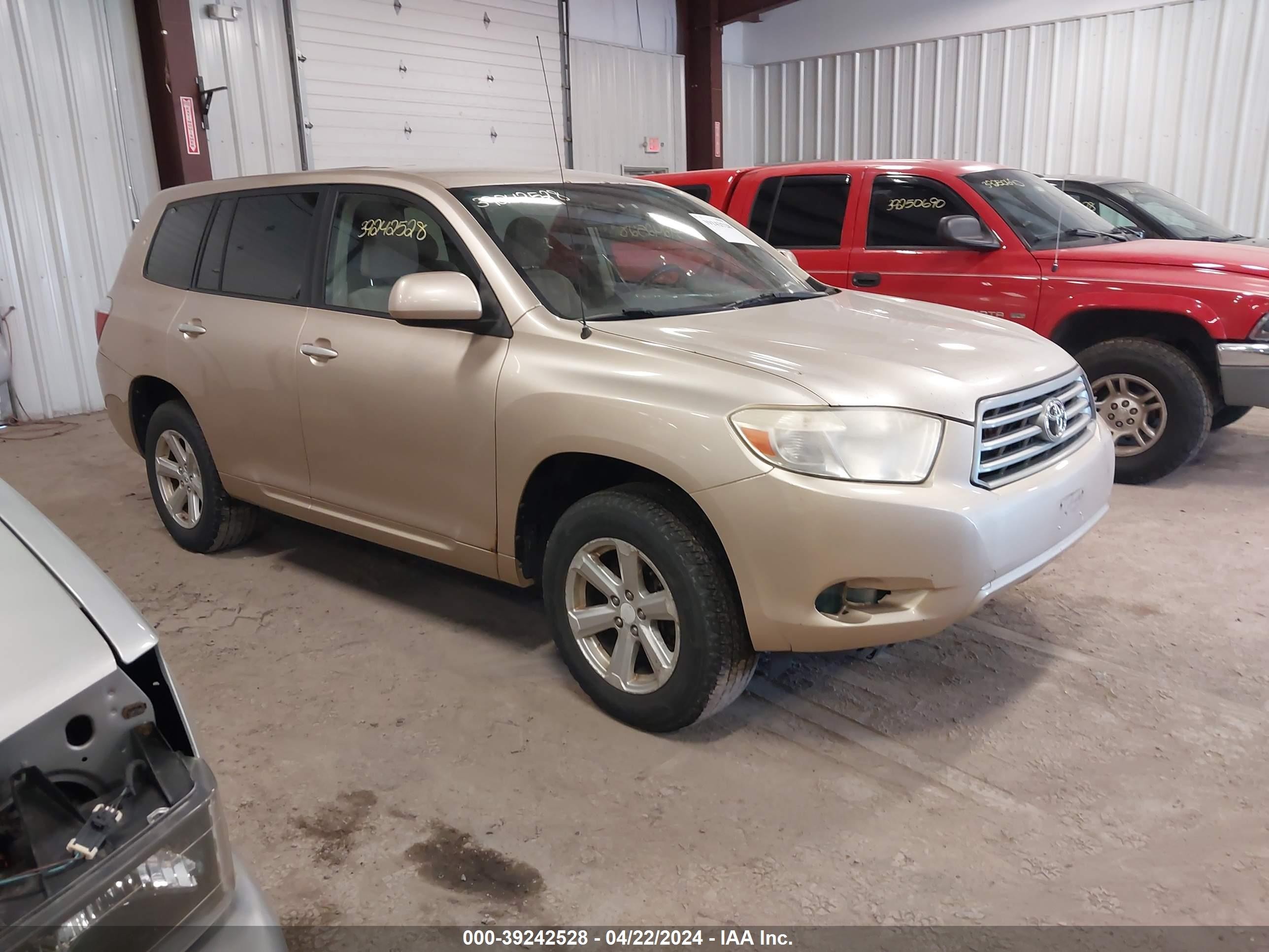 TOYOTA HIGHLANDER 2008 jteds41a982024948