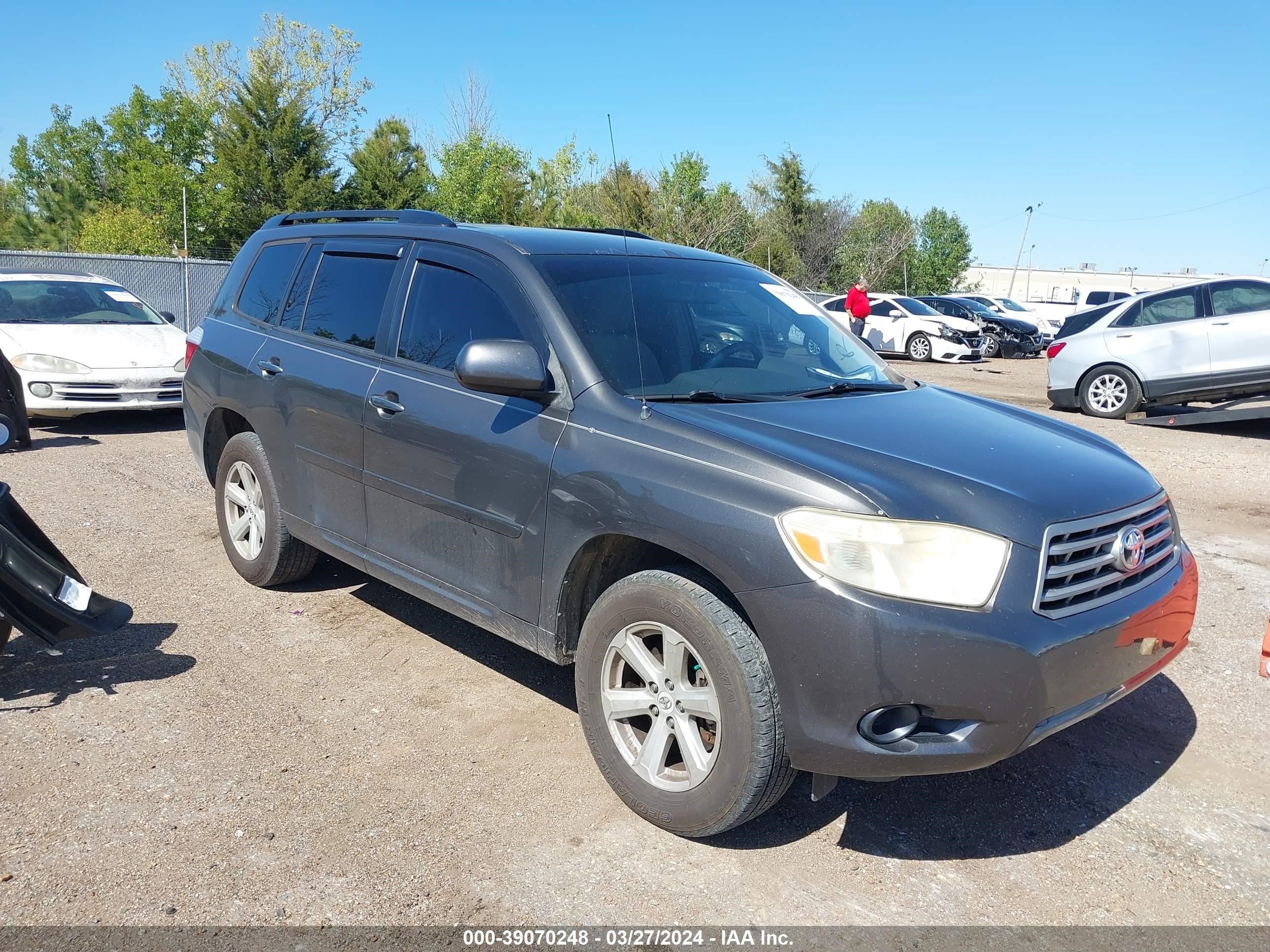 TOYOTA HIGHLANDER 2008 jteds41a982036369