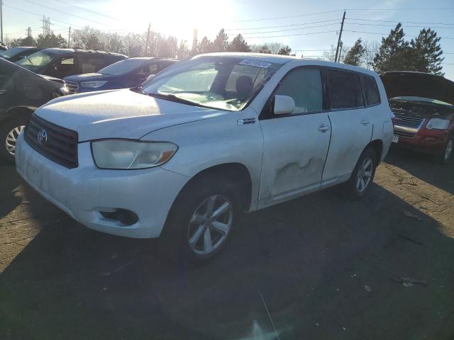 TOYOTA HIGHLANDER 2008 jteds41ax82002179