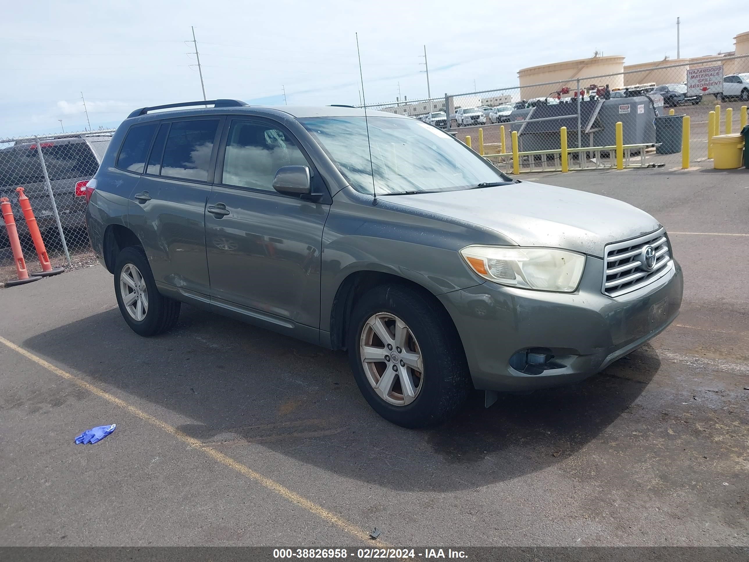 TOYOTA HIGHLANDER 2008 jteds41ax82051205