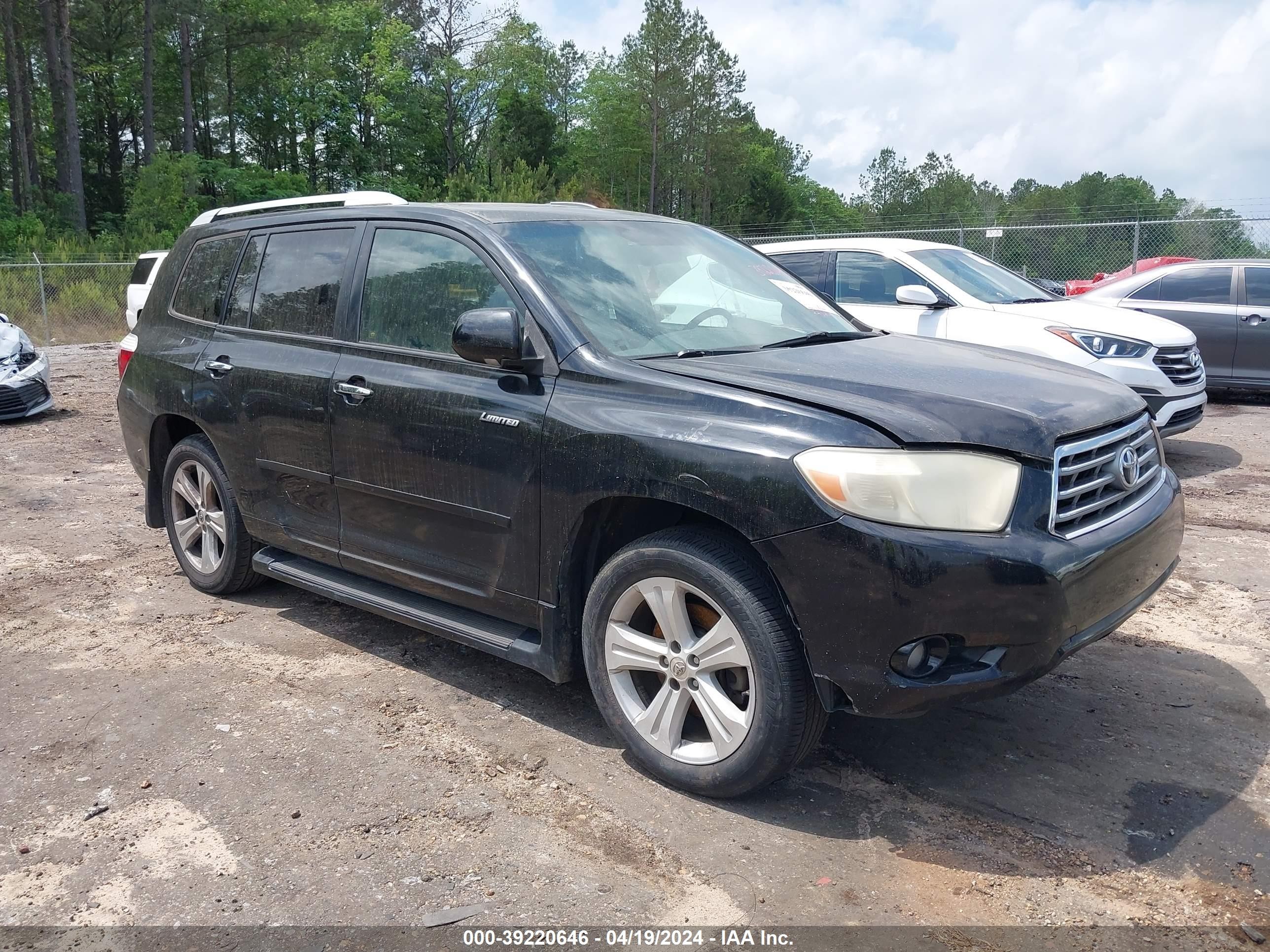 TOYOTA HIGHLANDER 2009 jteds42a092079787