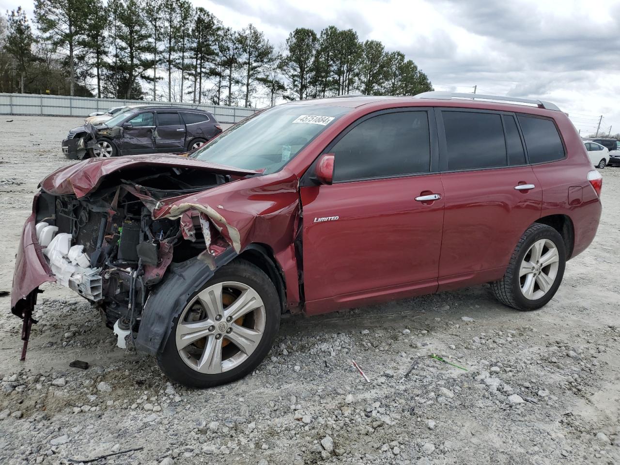 TOYOTA HIGHLANDER 2008 jteds42a182022819