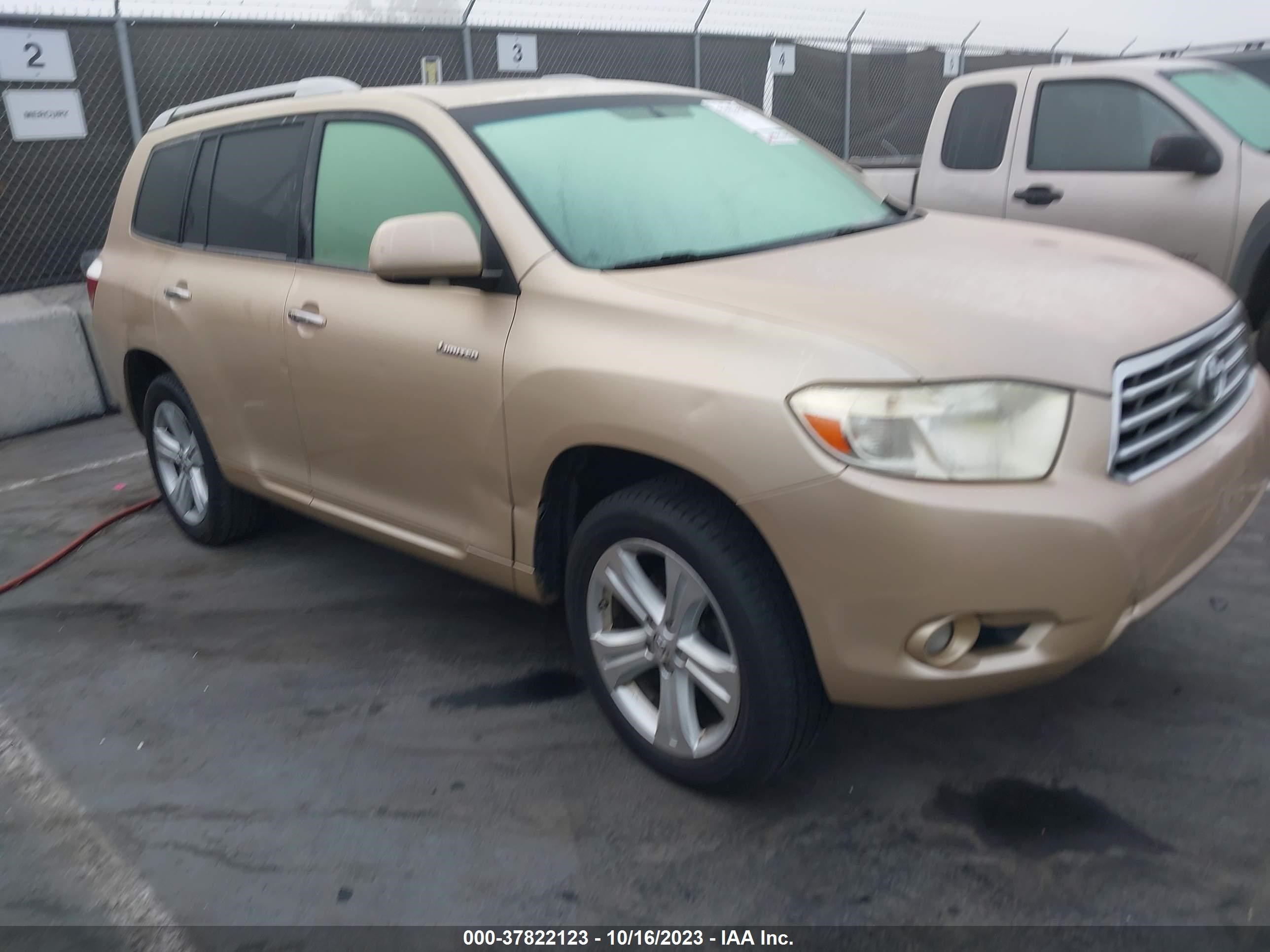 TOYOTA HIGHLANDER 2008 jteds42a282027432