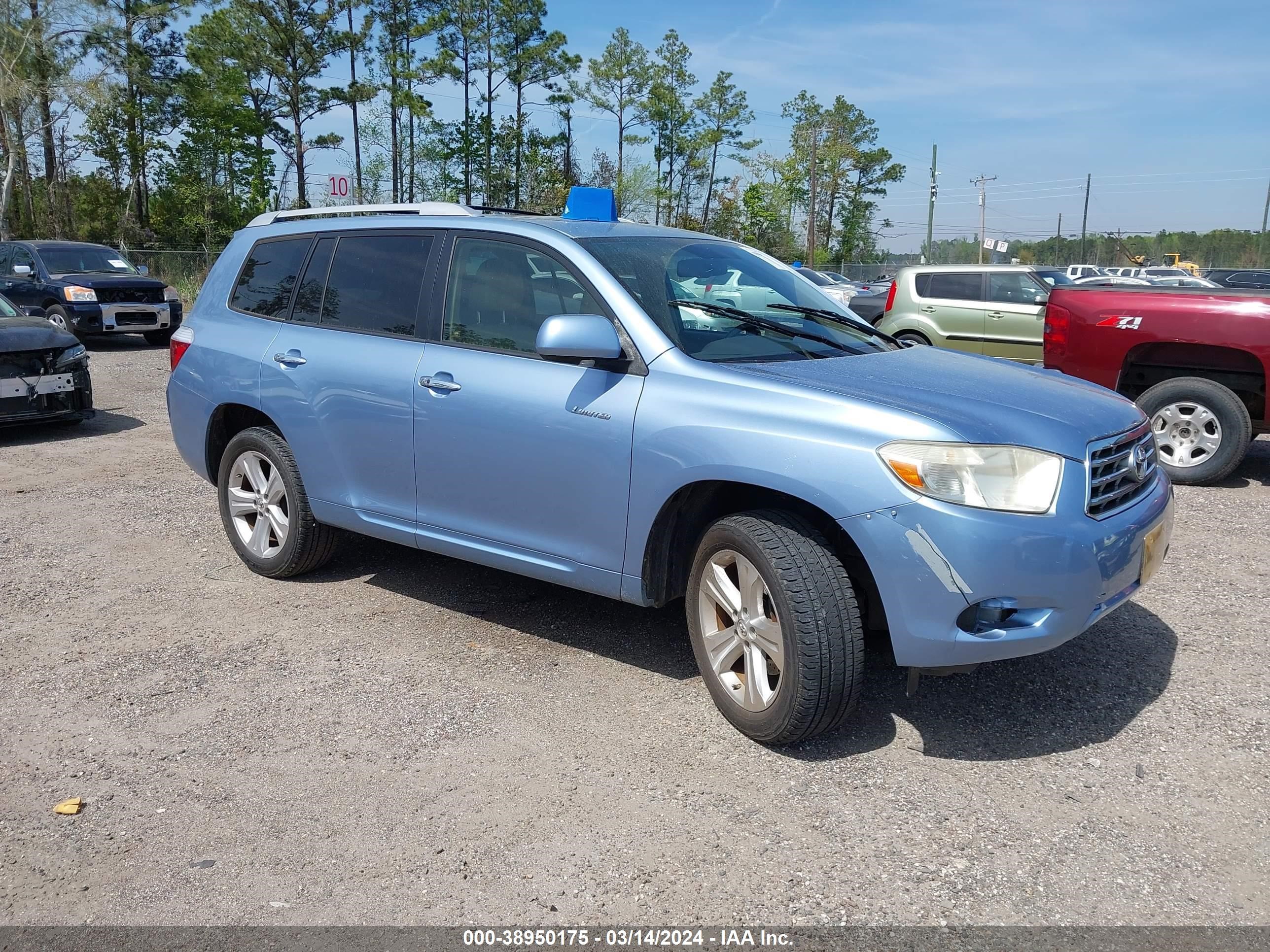 TOYOTA HIGHLANDER 2008 jteds42a382048161