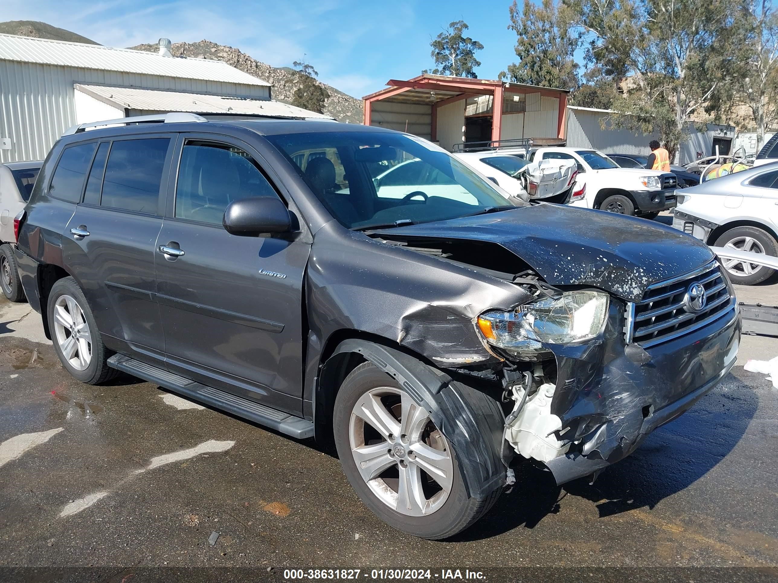 TOYOTA HIGHLANDER 2008 jteds42a482008638