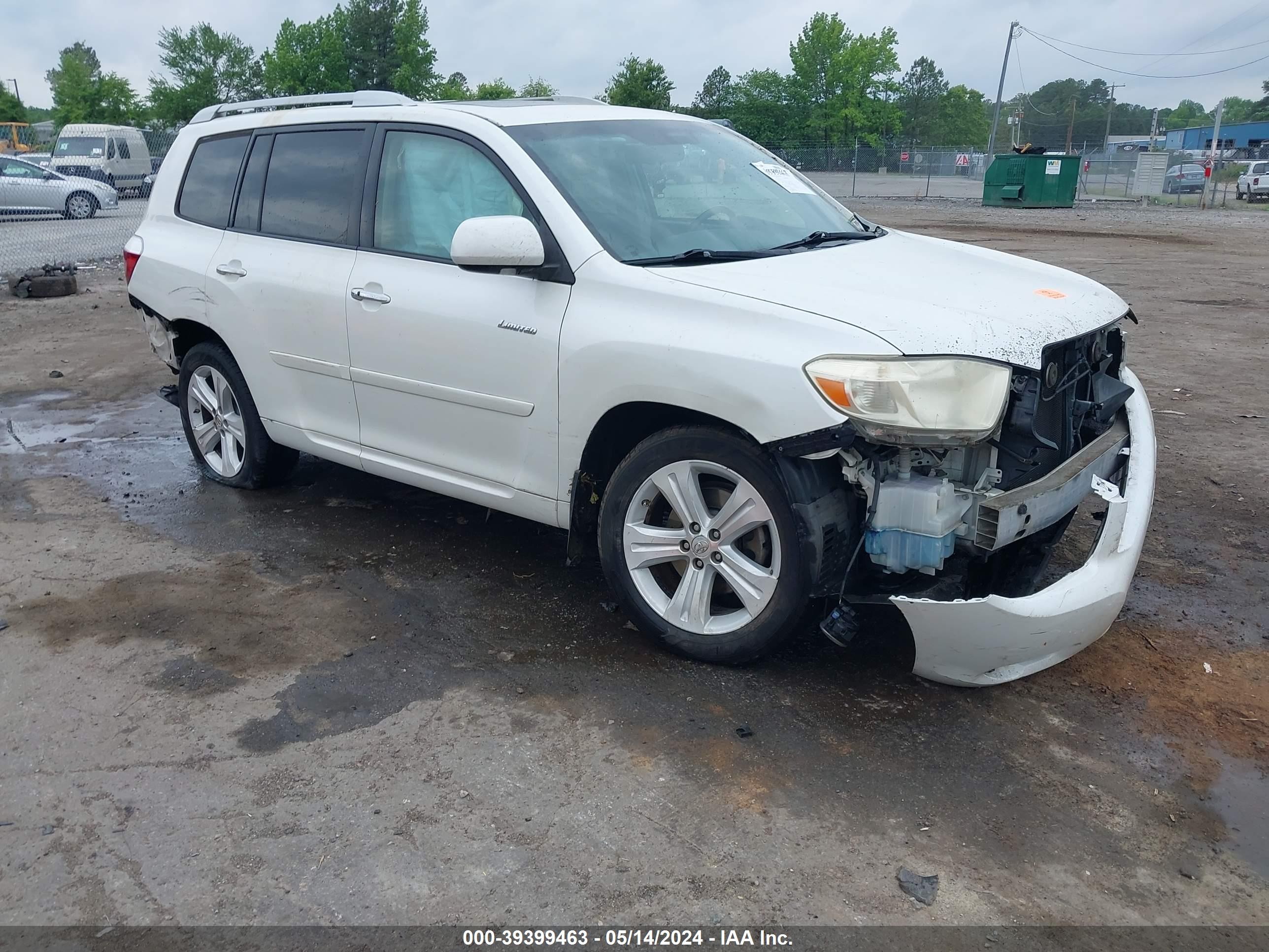 TOYOTA HIGHLANDER 2008 jteds42a482065938