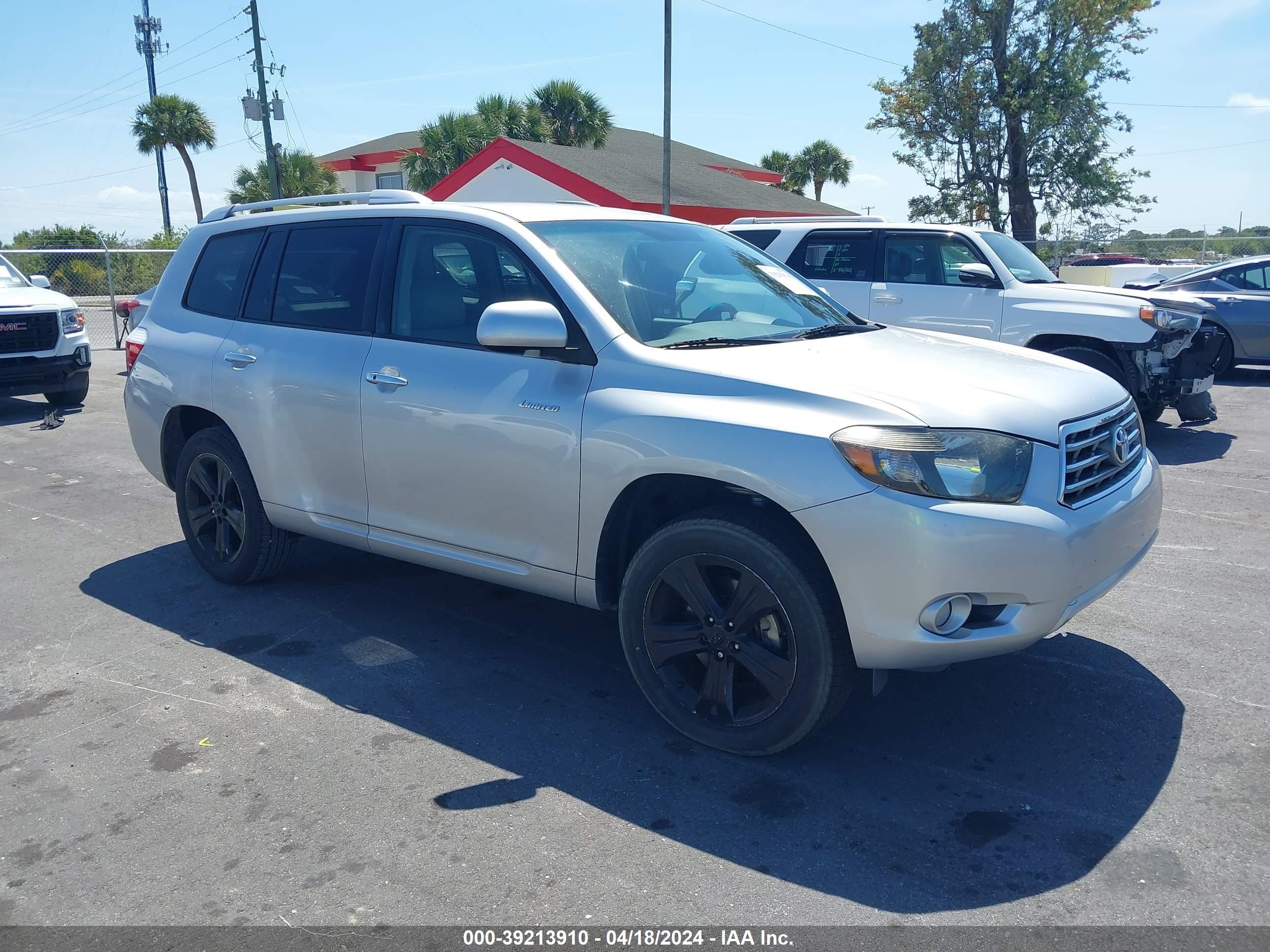 TOYOTA HIGHLANDER 2008 jteds42a682028194