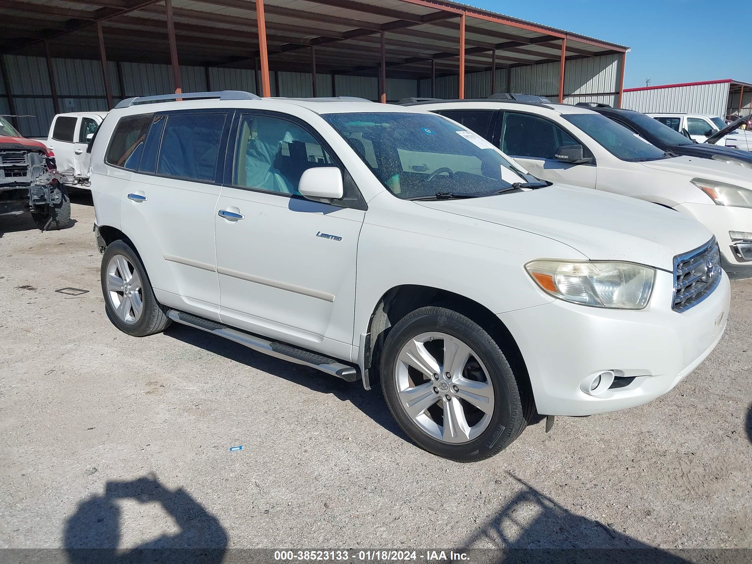 TOYOTA HIGHLANDER 2008 jteds42a782003286