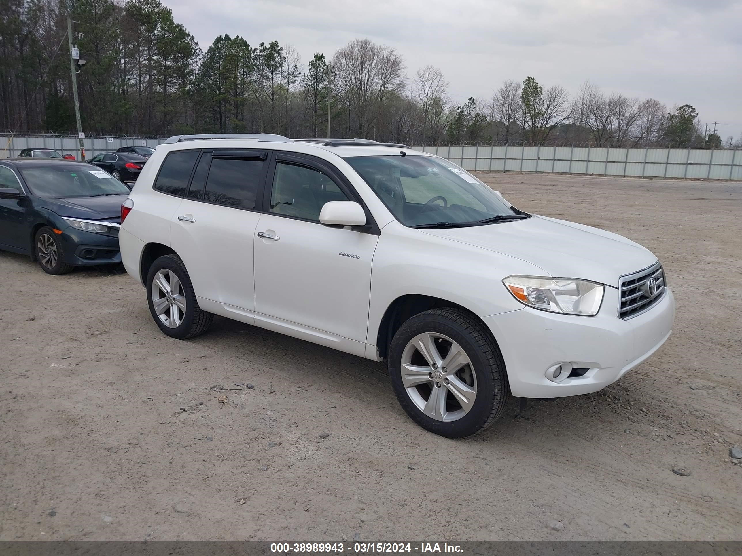 TOYOTA HIGHLANDER 2009 jteds42a792071427