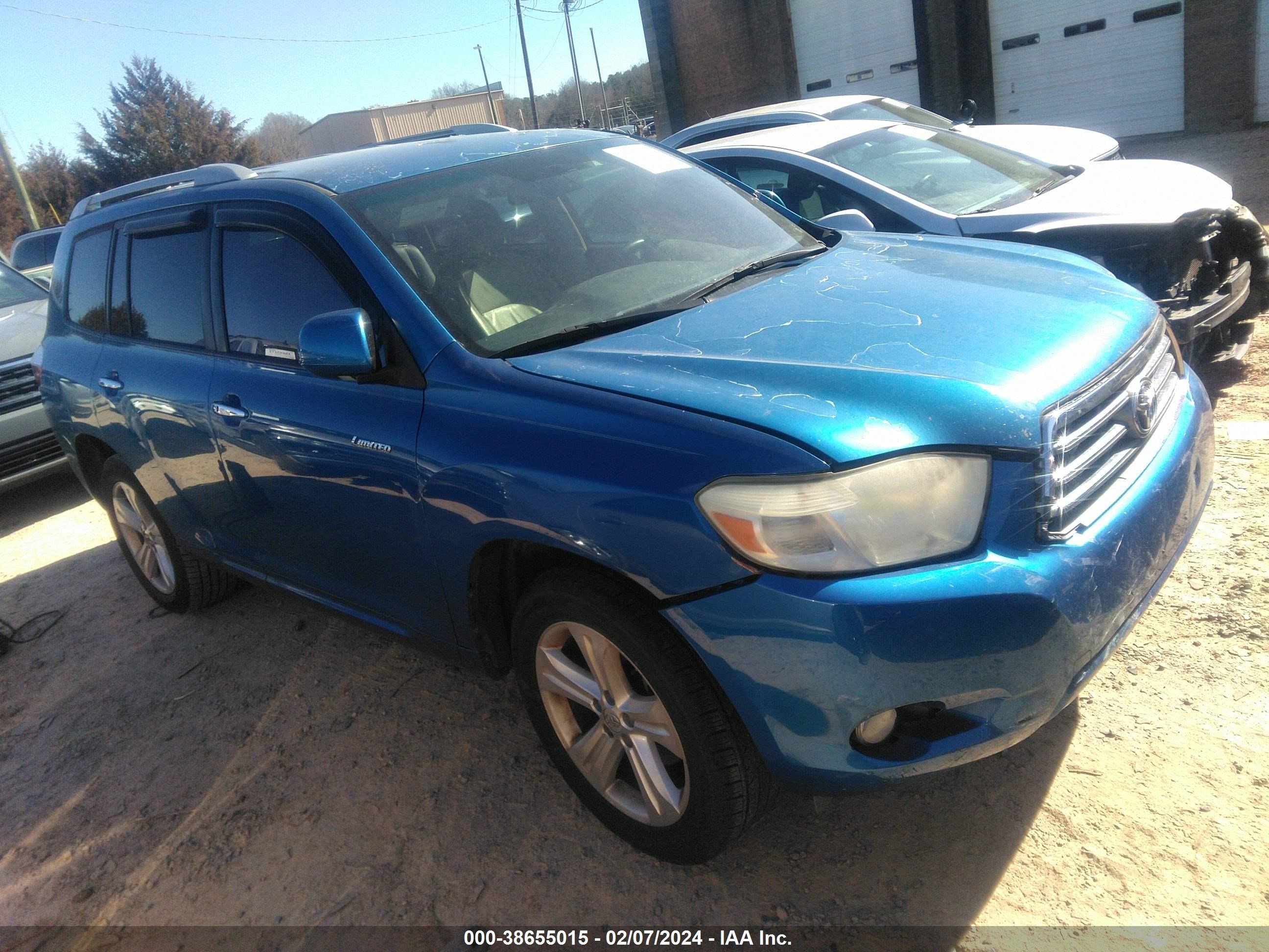 TOYOTA HIGHLANDER 2008 jteds42a882011199