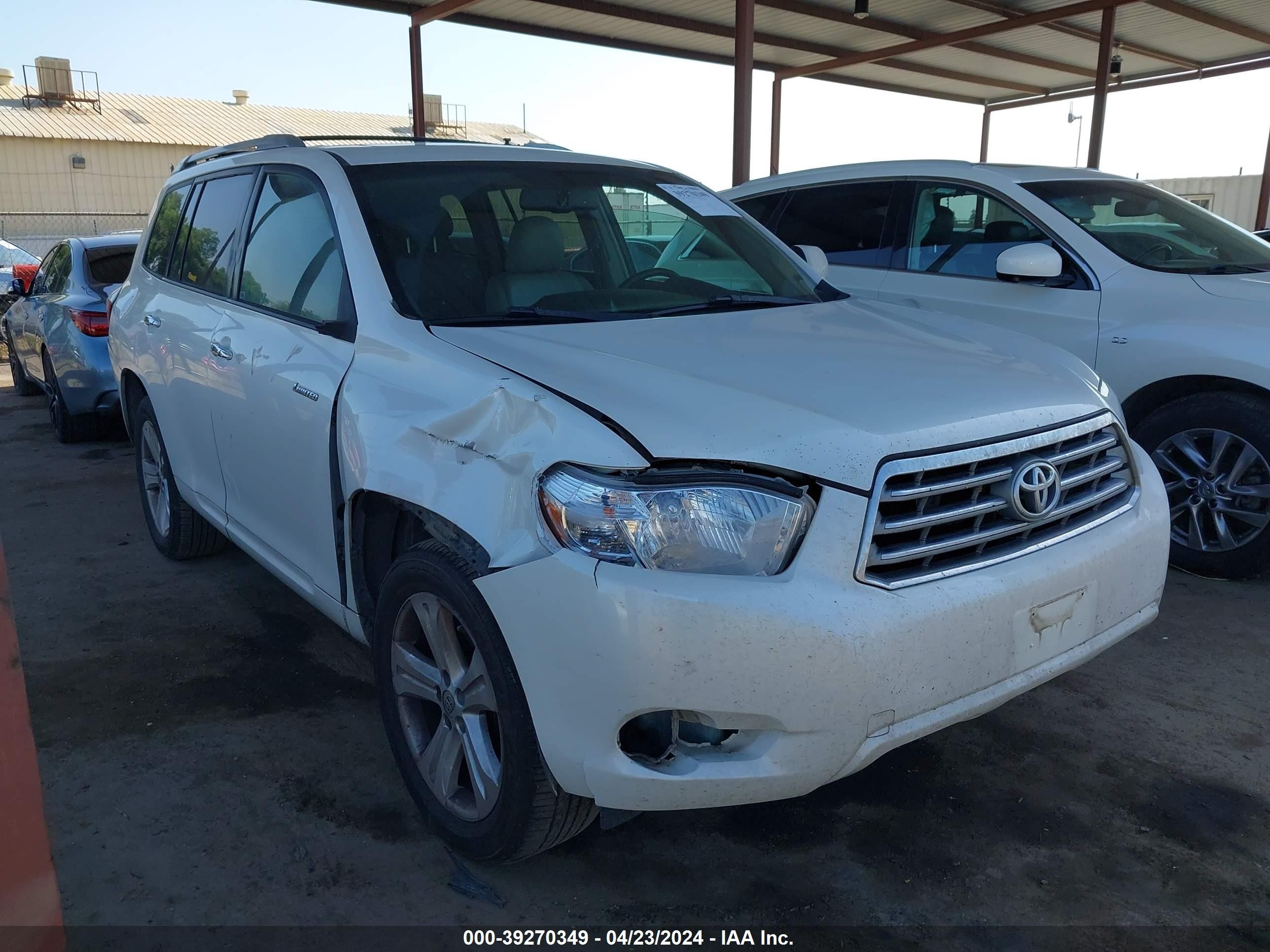 TOYOTA HIGHLANDER 2008 jteds42a882049192